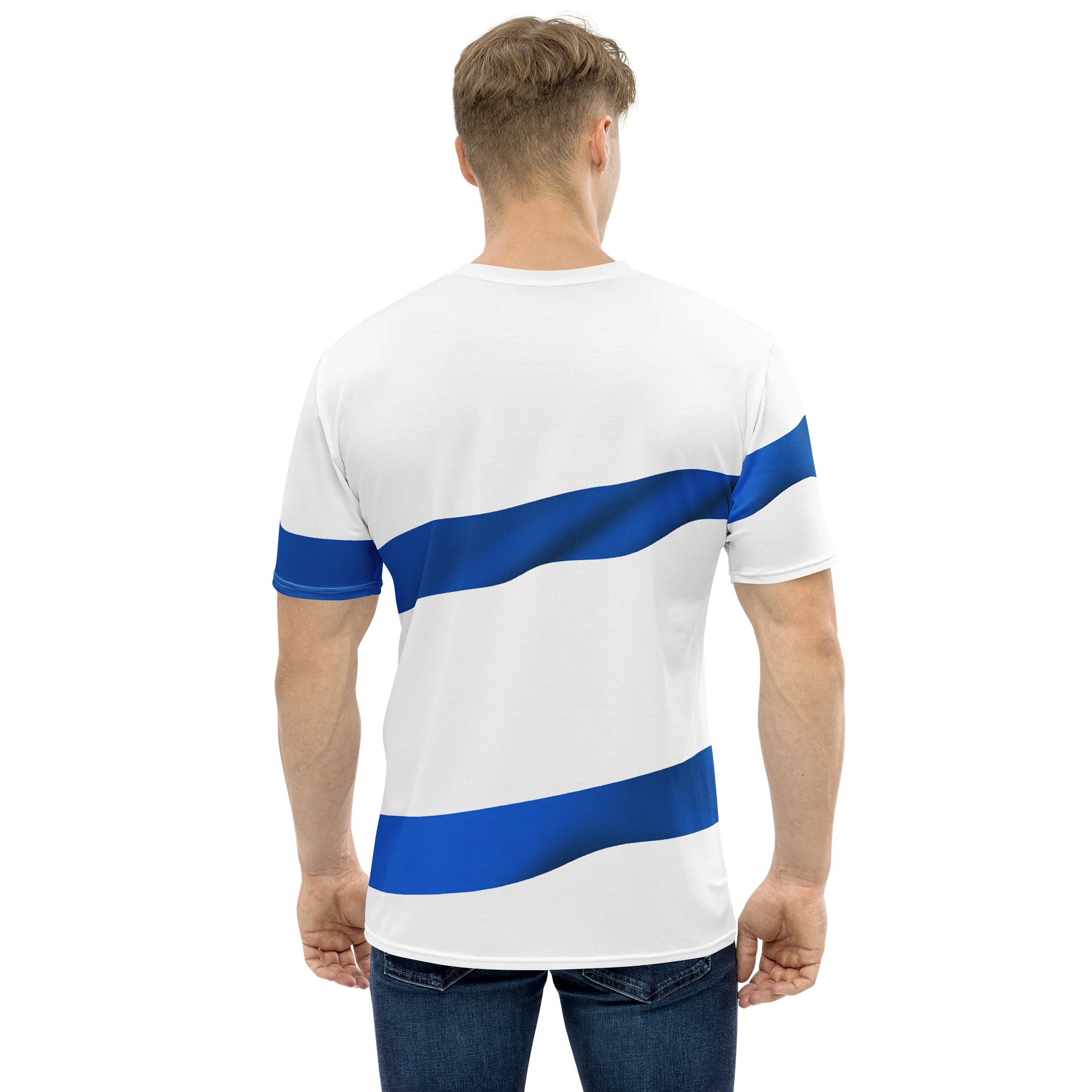 AM ISRAEL CHAI & ISRAEL FLAG T-Shirt product image (3)