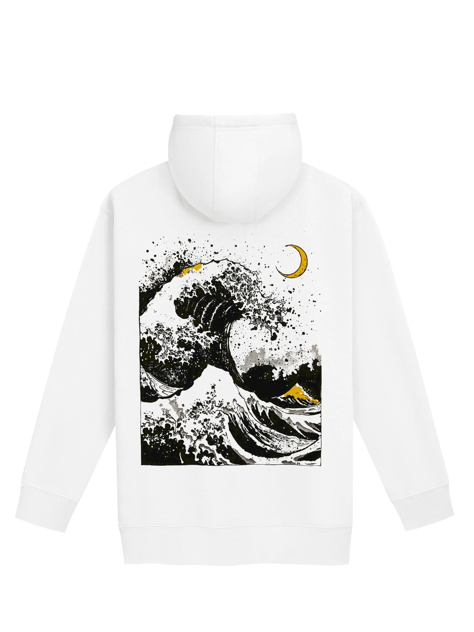 HAZARD EDITION: Electric Yellow & Black Ink Graphic Premium Hoodie & Sweatshirt Collection product image (9)