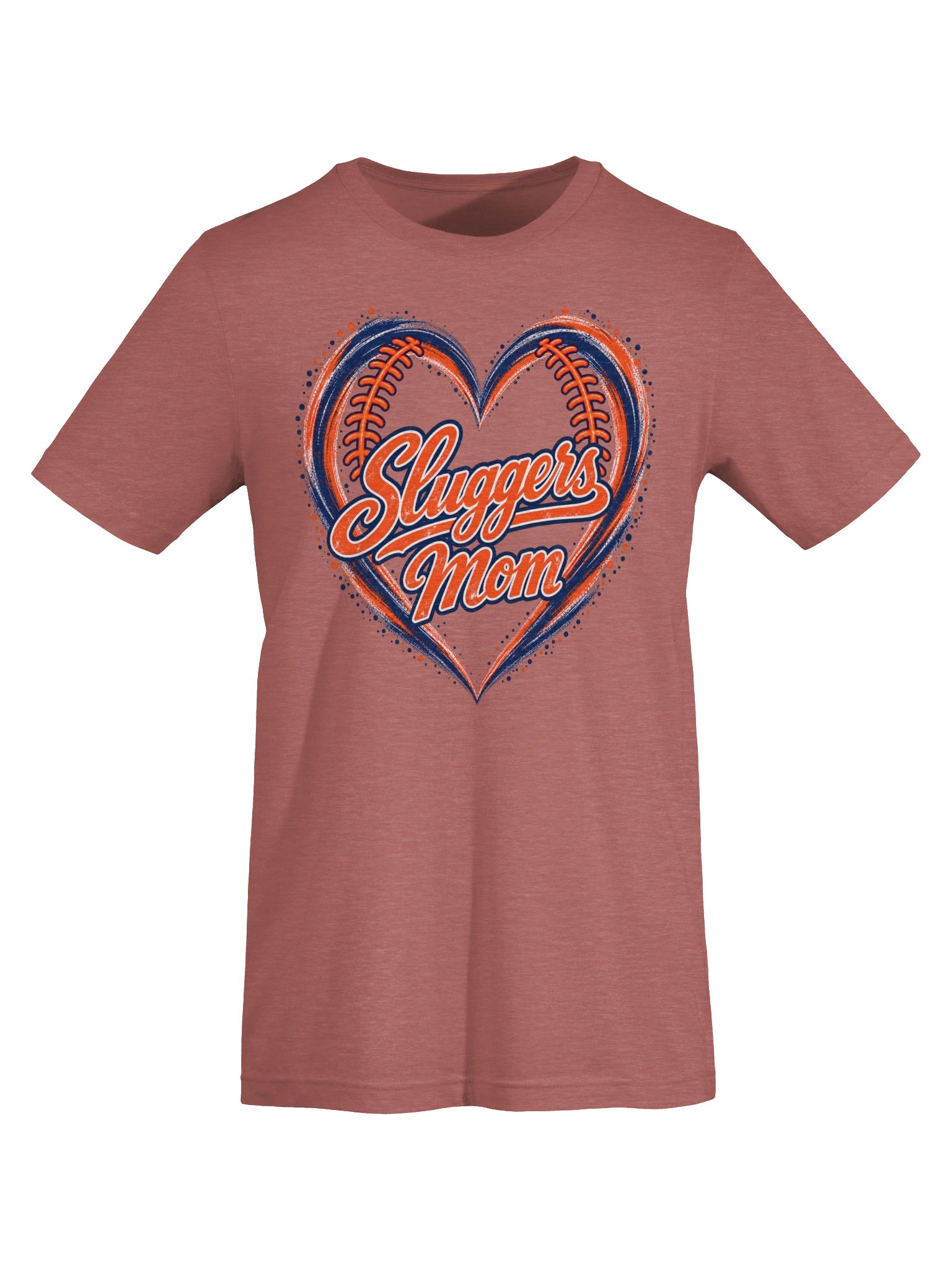 Sluggers Mom In Heart Unisex Supersoft Tee product image (34)