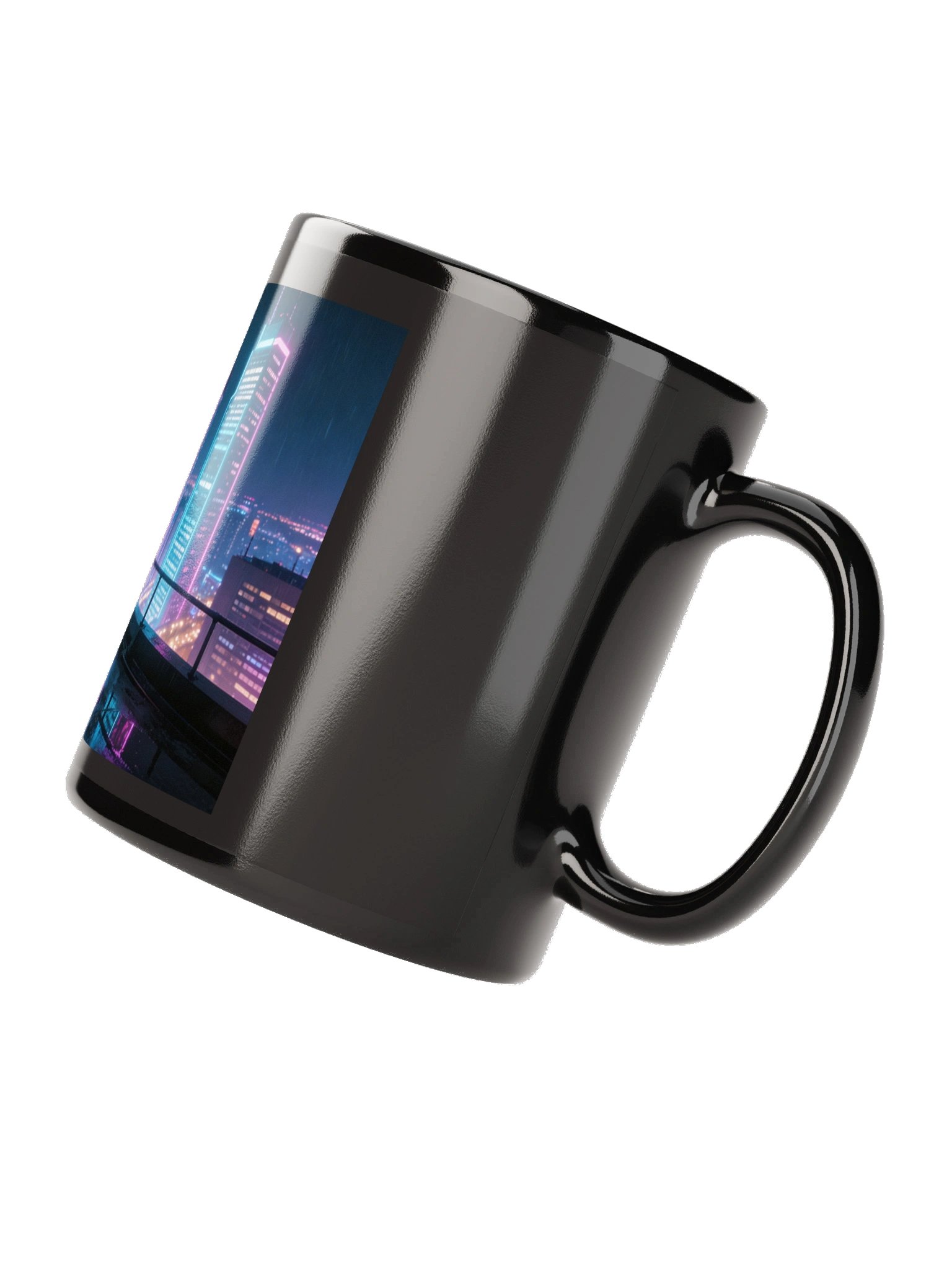 Tony Stallone | TS-69 Rooftop | Black Glossy Mug product image (4)