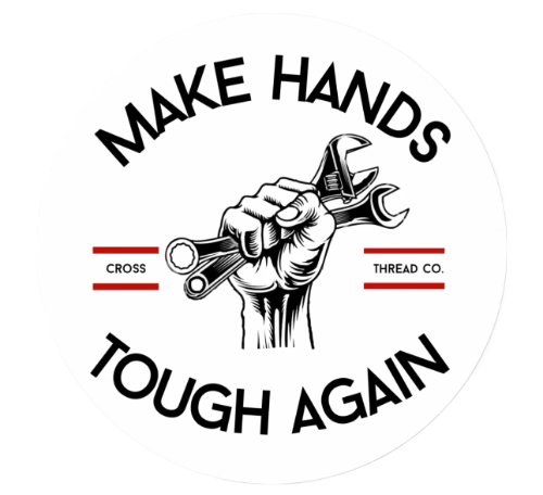 Make Hands Tough Again Sticker product image (1)