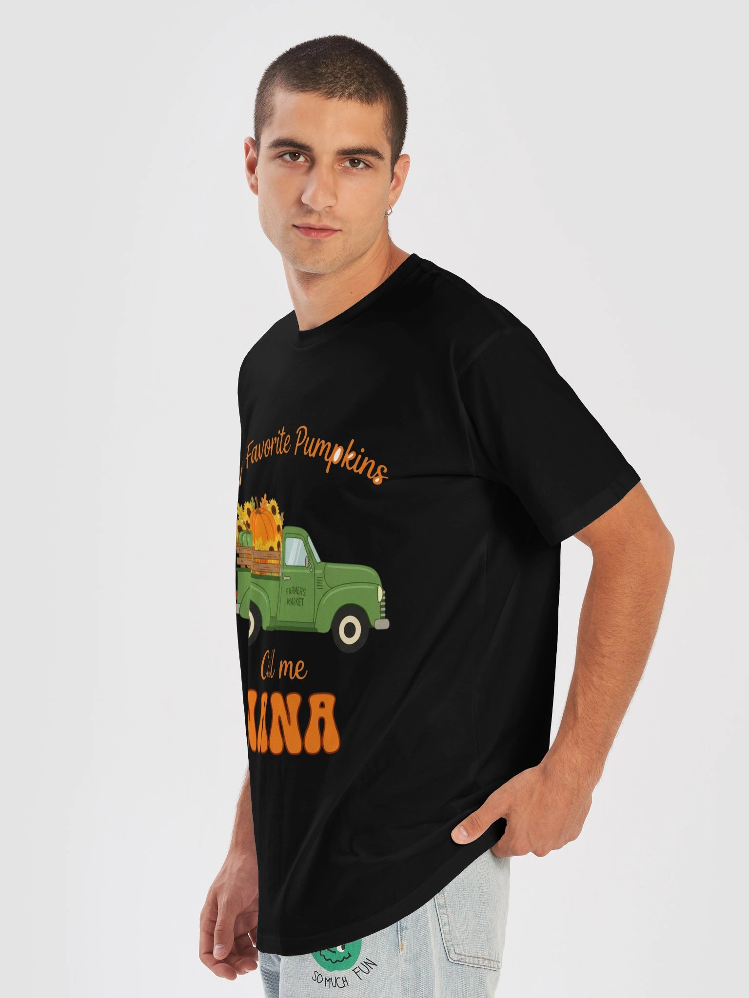 My Favorite Pumpkins Call Me Nana Funny Family T-Shirt product image (61)