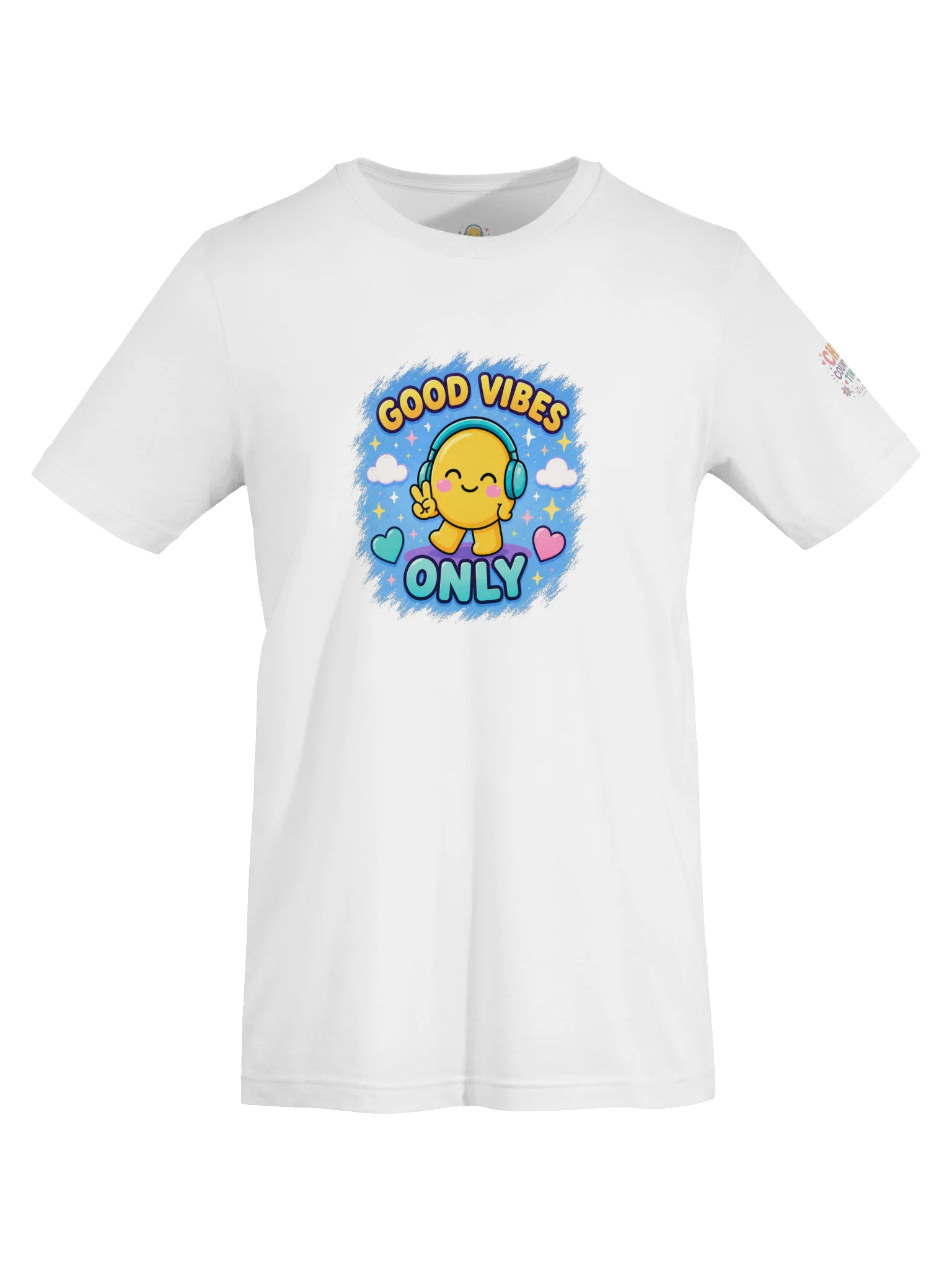 Good Vibes Only Cartoon Tee product image (25)