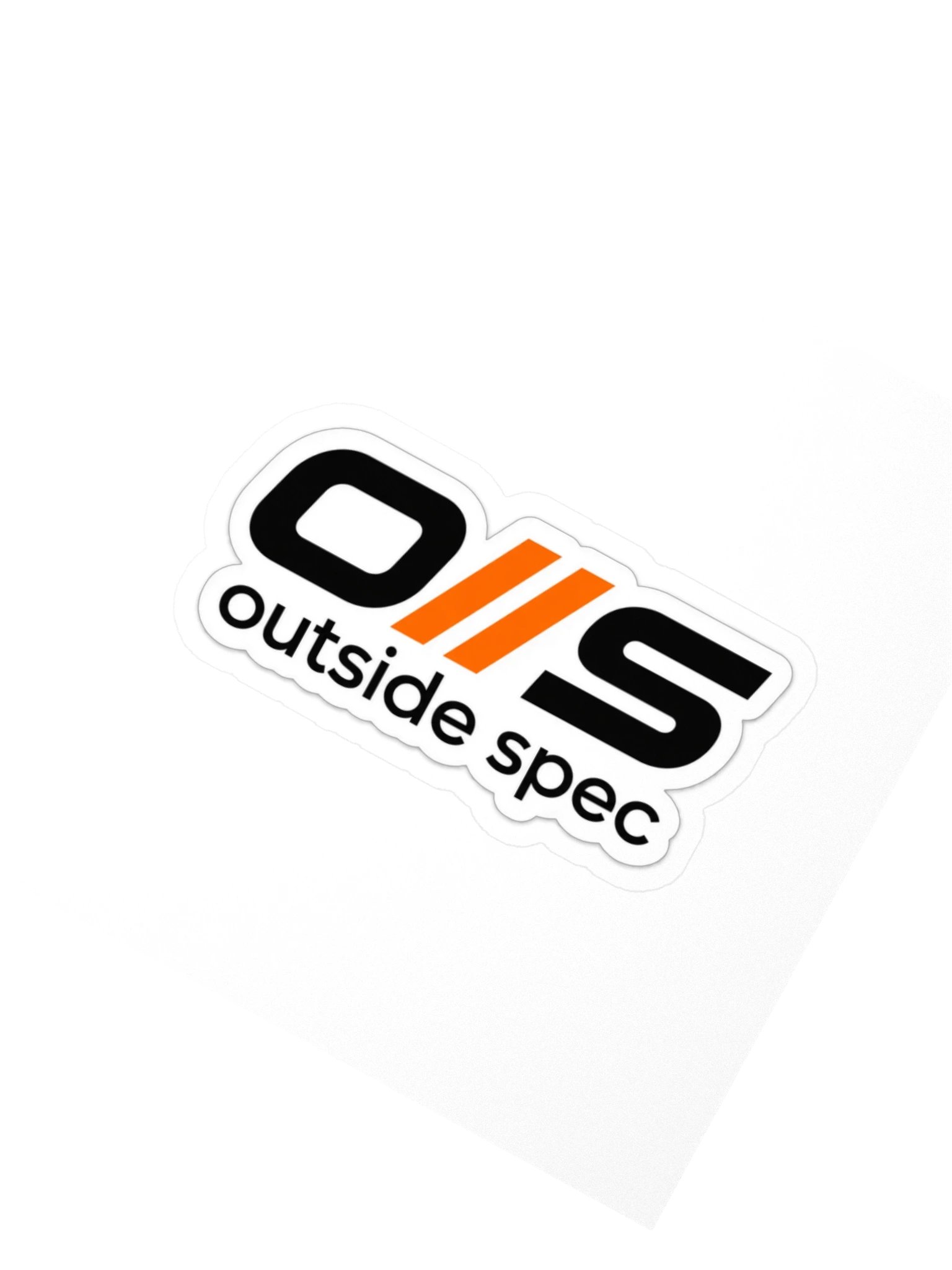 Outside Spec Kiss Cut Stickers product image (2)