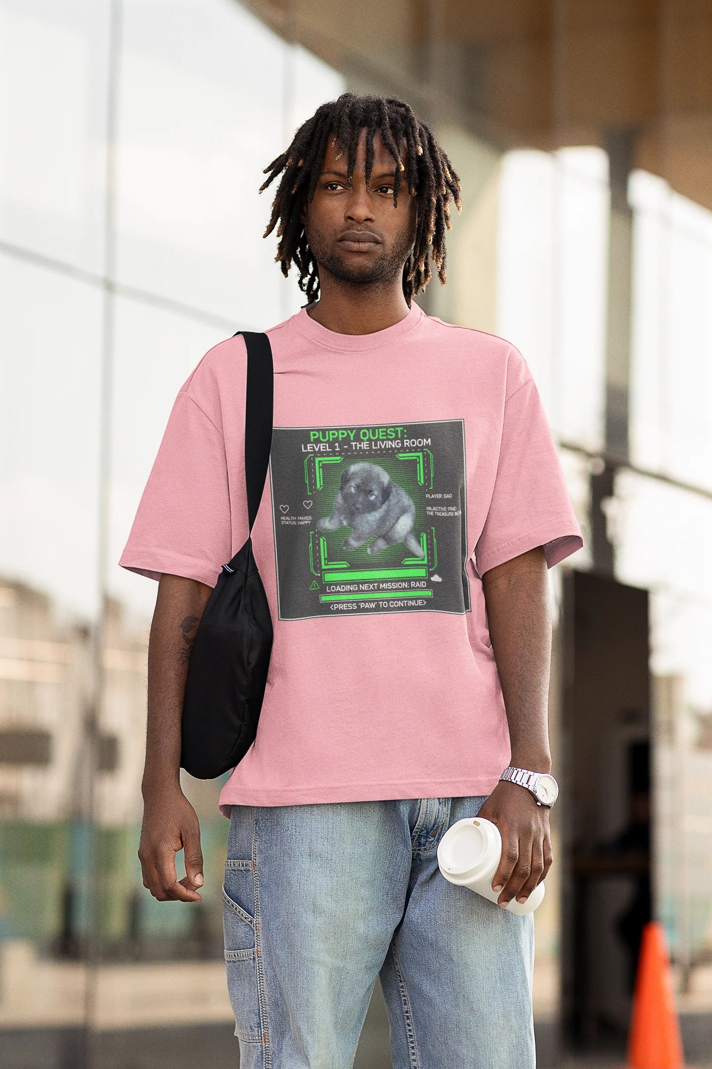 Press Paw Funny Dog Shirt product image (1)
