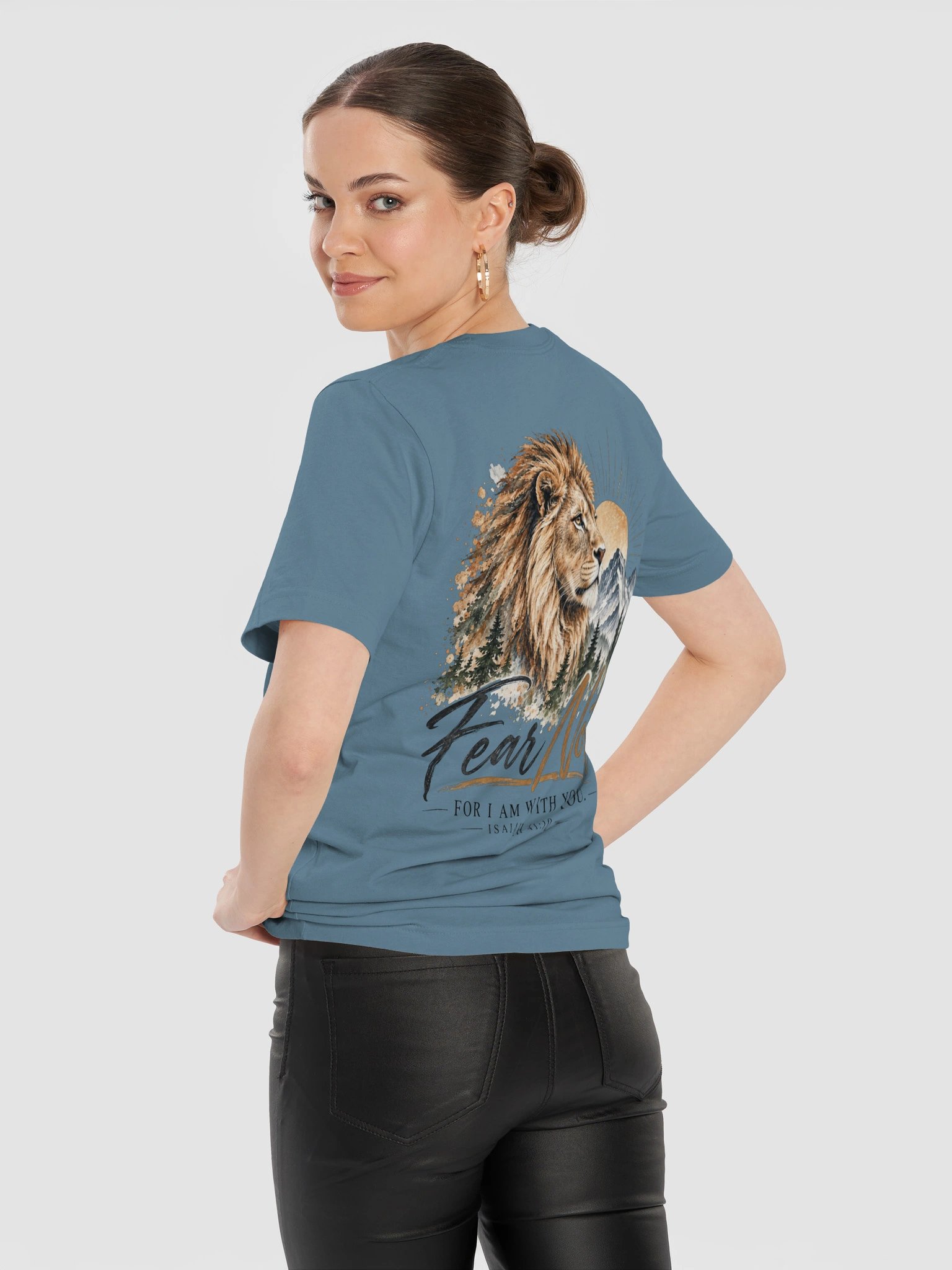 Fear Not – Isaiah 41:10 Christian Unisex T-Shirt product image (1)