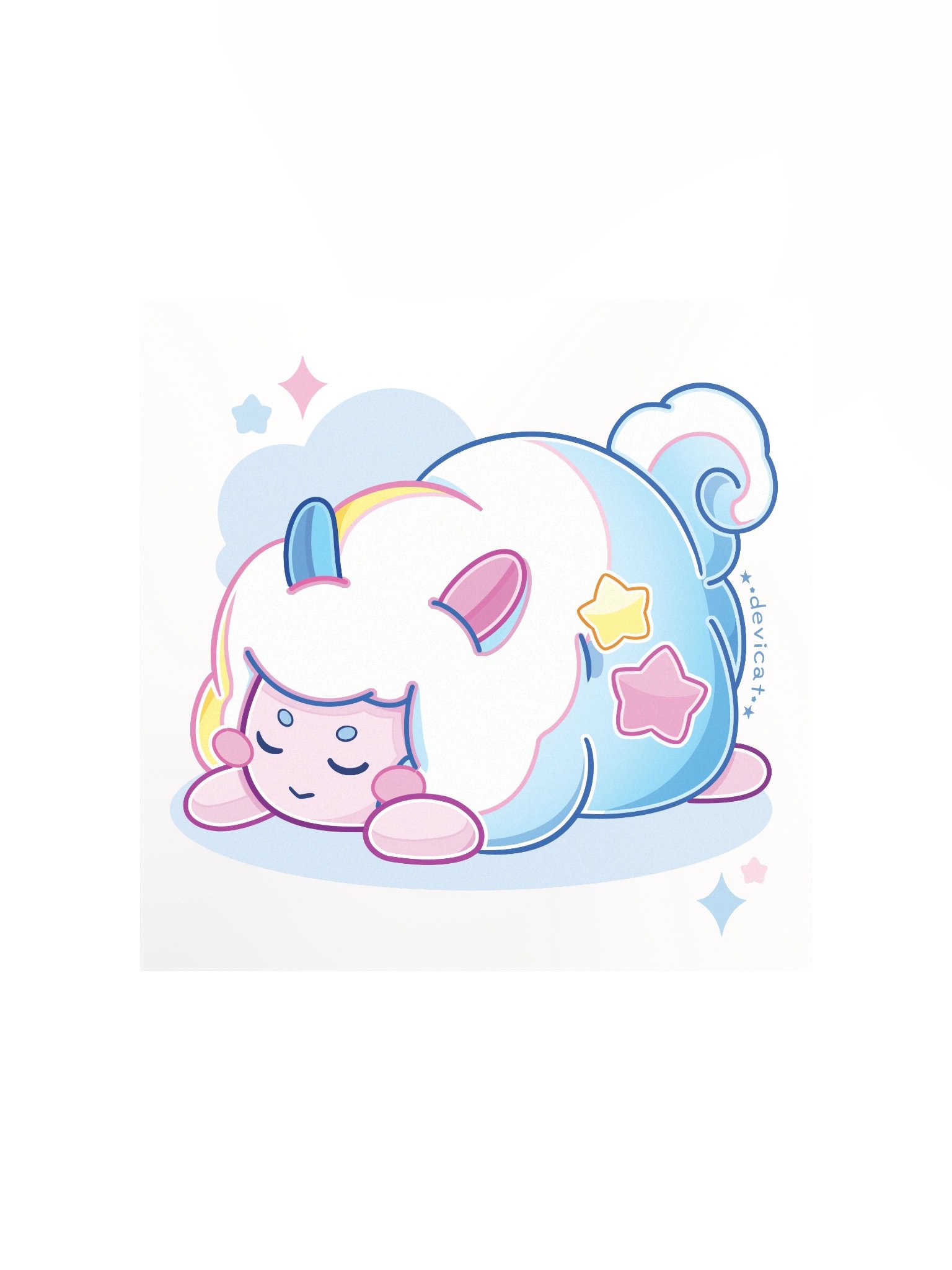 Hanabi Sleepy Sheepy 2025 Print product image (1)