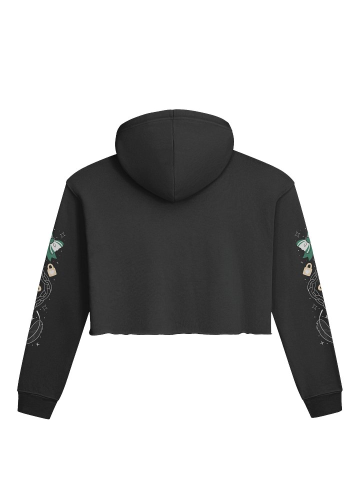 The Fiend Jolly Roger and Chains Crop Hoodie product image (2)