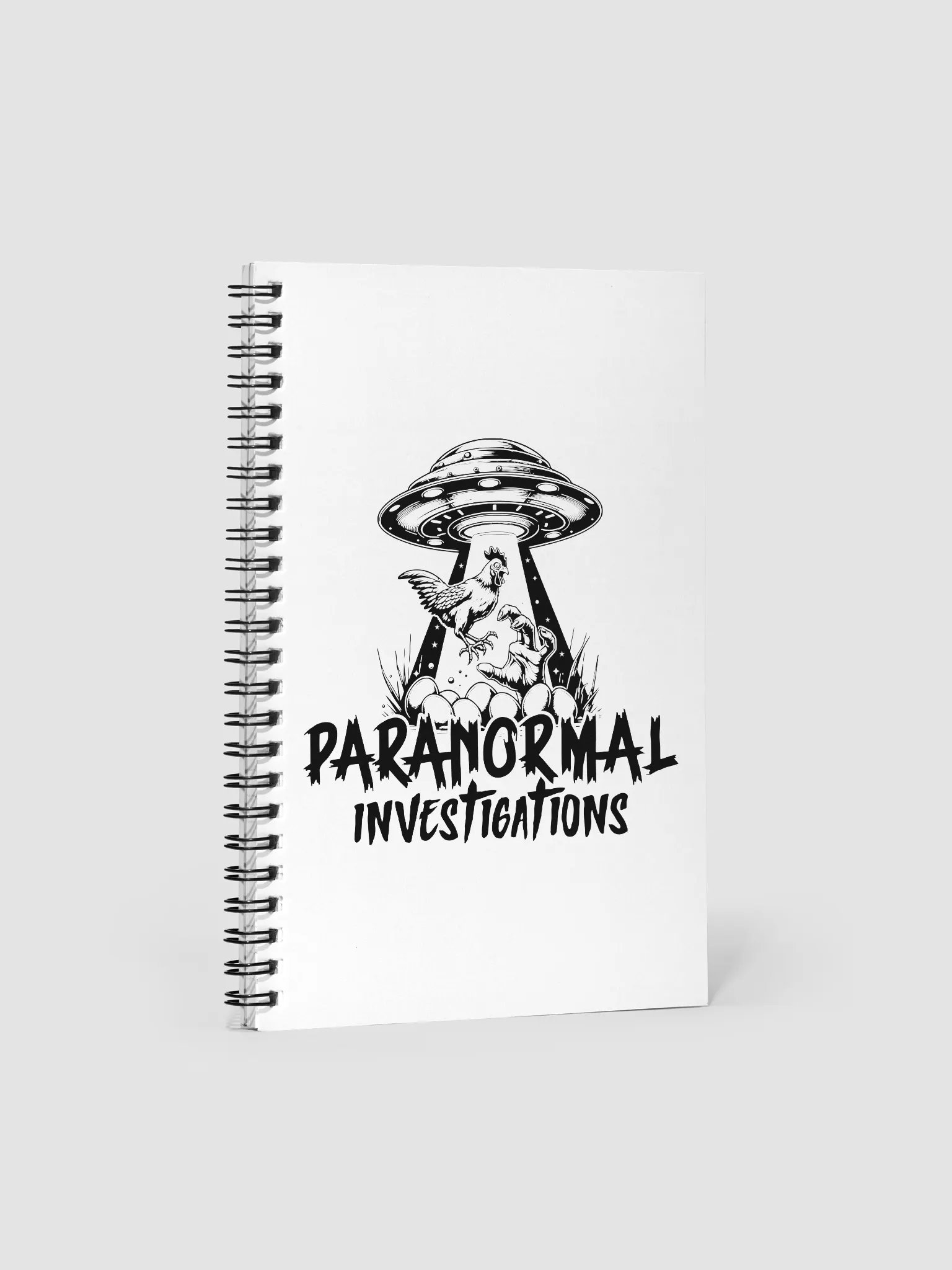 Cosmic Abduction Spiral Notebook product image (1)