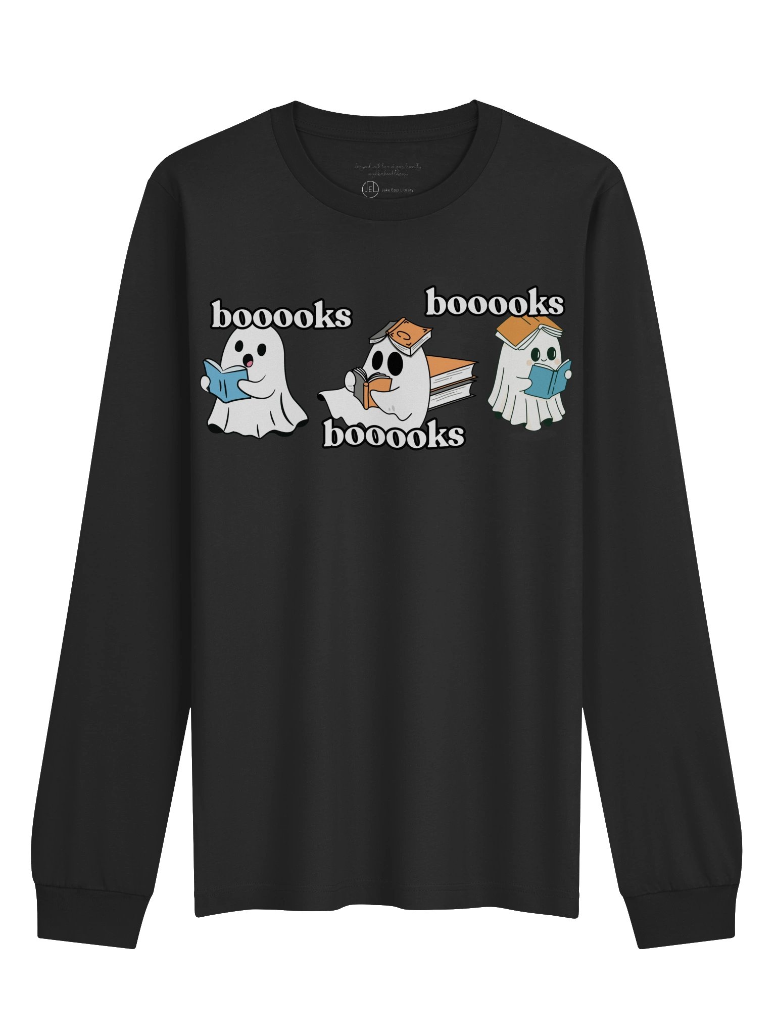 Booooks Booooks Booooks Long-Sleeved T-Shirt product image (1)