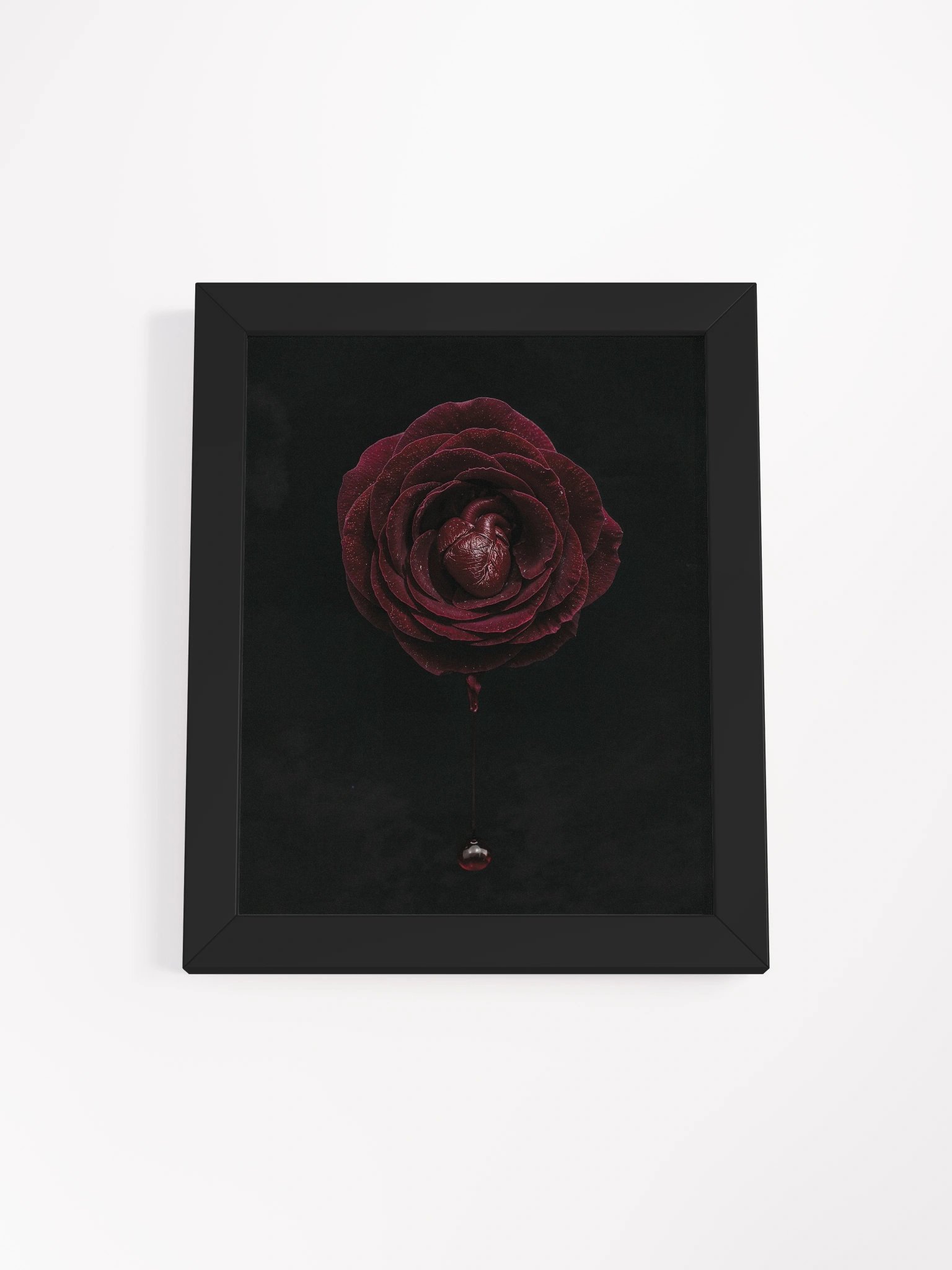 The Bleeding Bloom Framed Print product image (2)