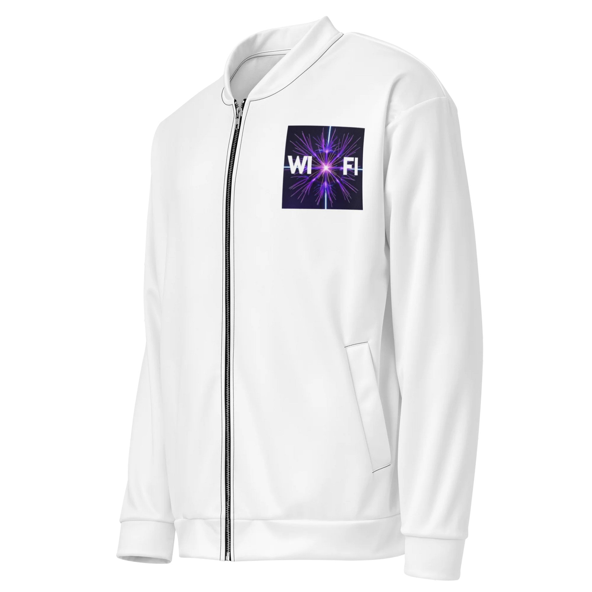 Wi-Fit Bomber Jacket White product image (3)