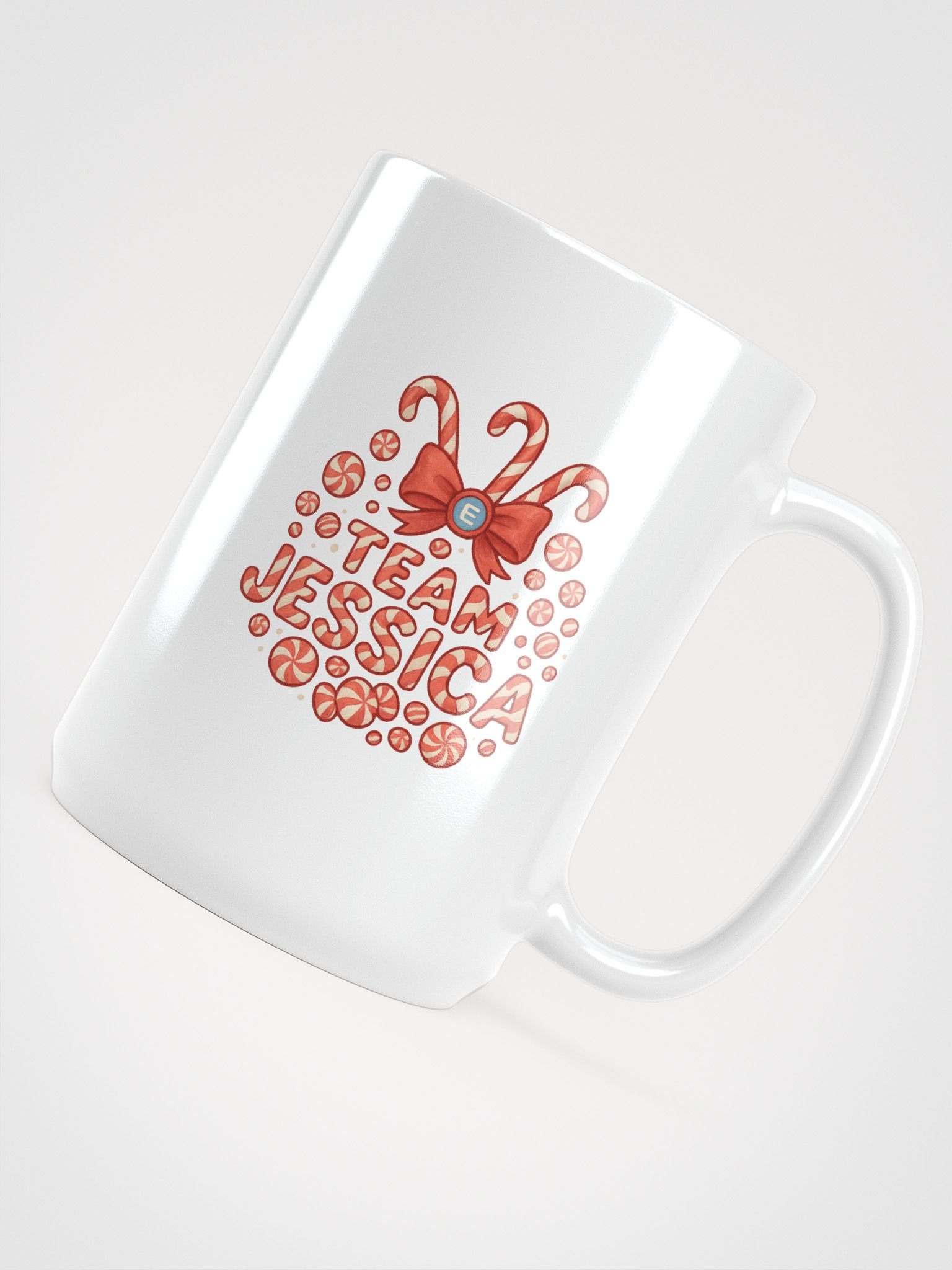 Team Jessica Candy Cane Mug product image (5)