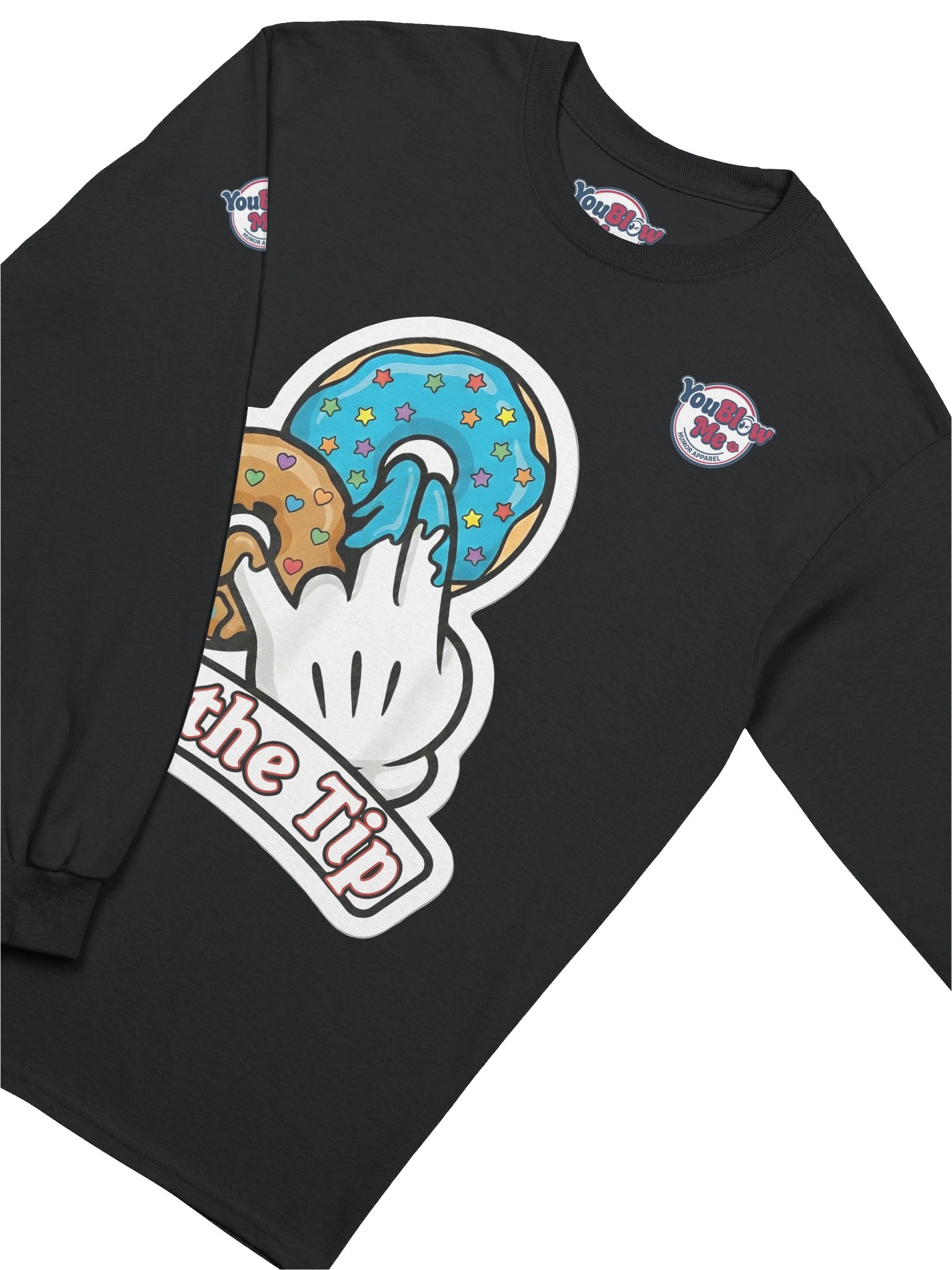 Just The Tip - Custom Long Sleeved Shirt - Double Sided - 8 Colors product image (3)