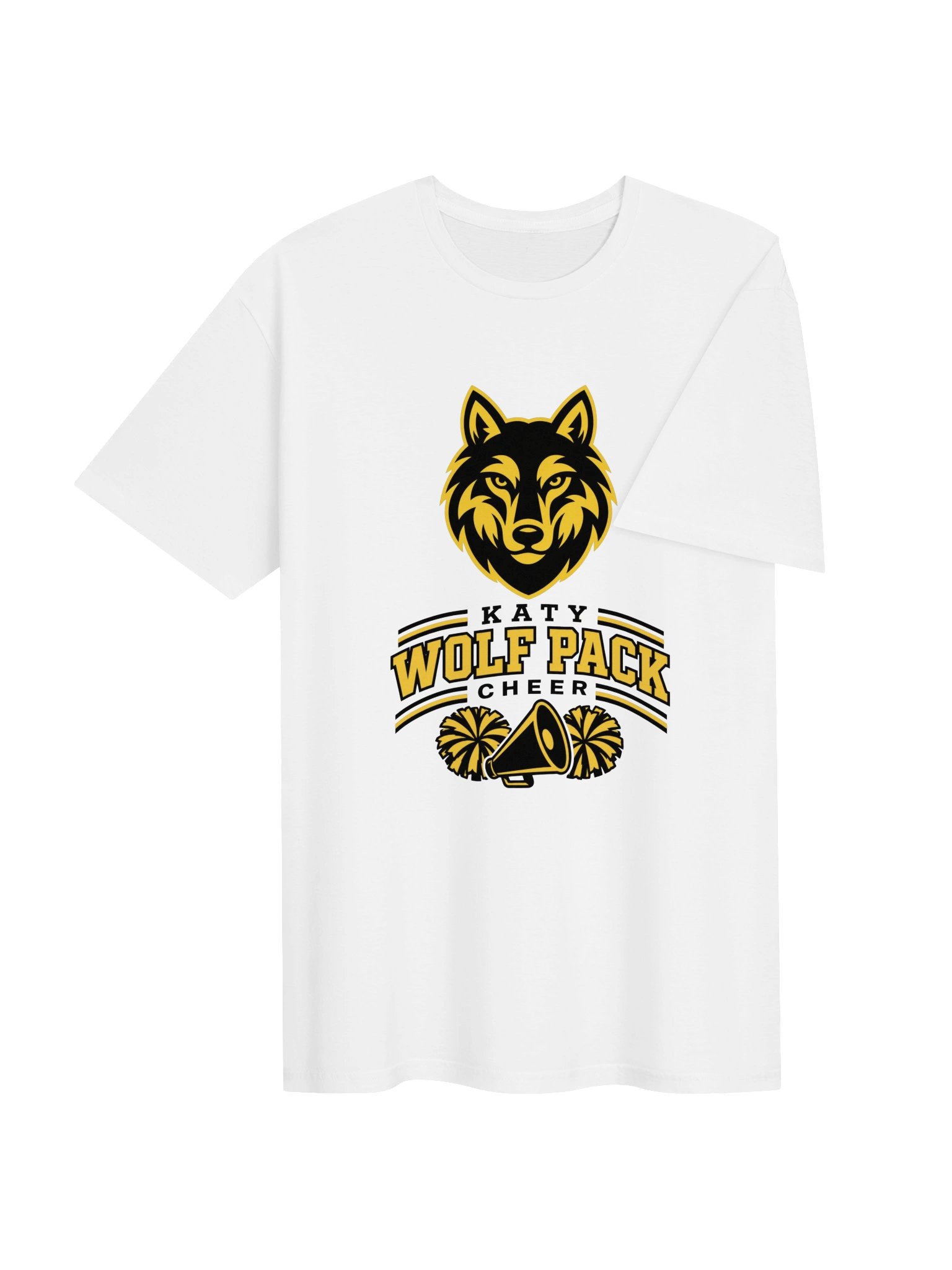 Katy Wolf Pack Cheer Wolf Logo Tee product image (4)