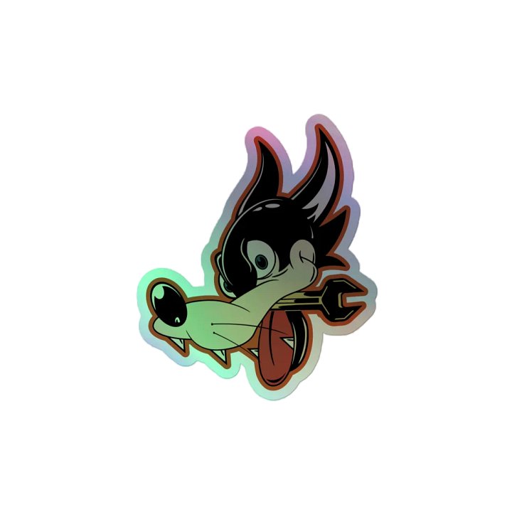 Swirl Toon Figure Holographic Sticker product image (2)