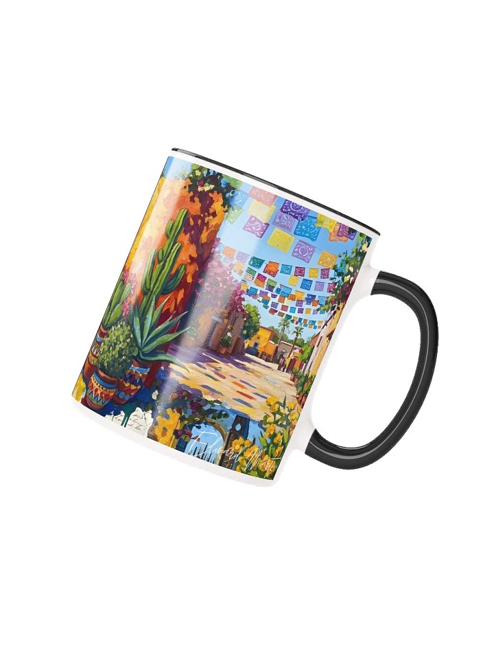 Vibrant Mexican Scene Ceramic Mug product image (19)