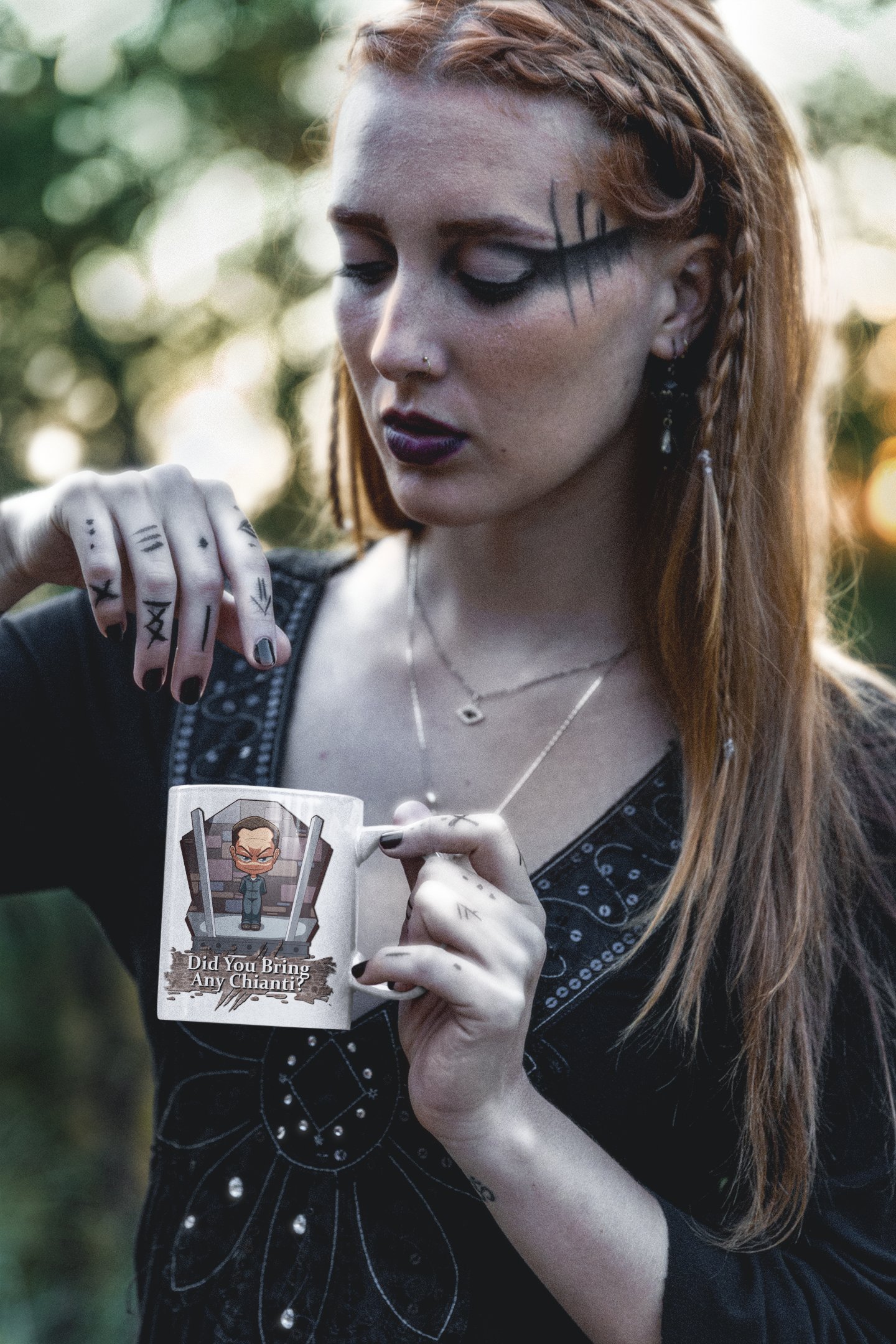 Irish's Chibi Horror Icons Mug - Chianti? product image (1)
