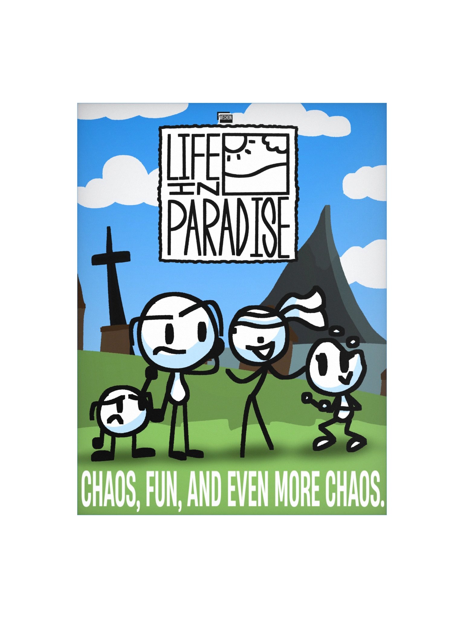 Life In Paradise - Matte Poster product image (1)