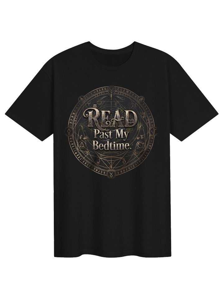 Book Lover Graphic Tees Women I Read Past My Bedtime Shirt Book Shirts Teacher Shirts Short Sleeve product image (2)