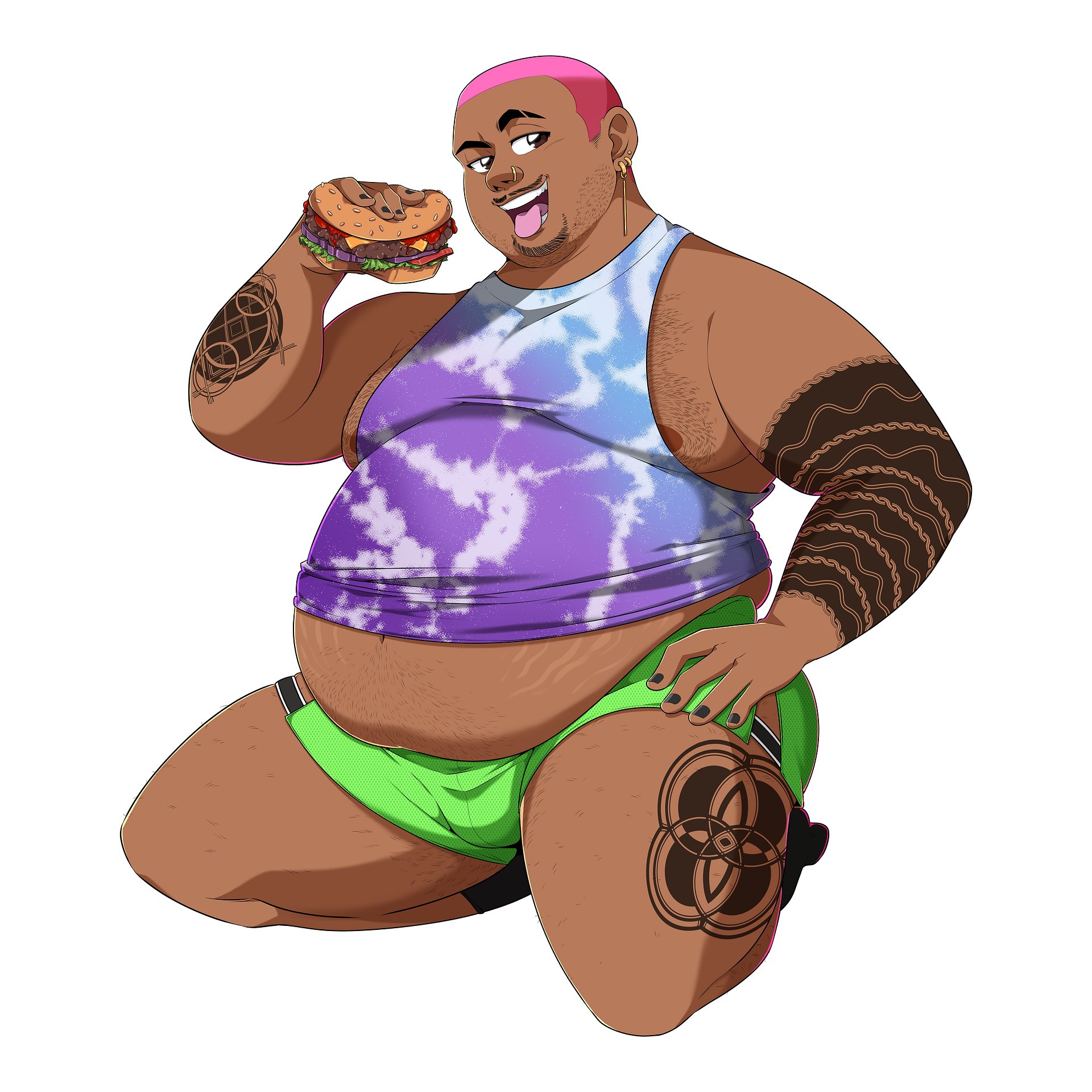 Burger Boy Sticker product image (1)