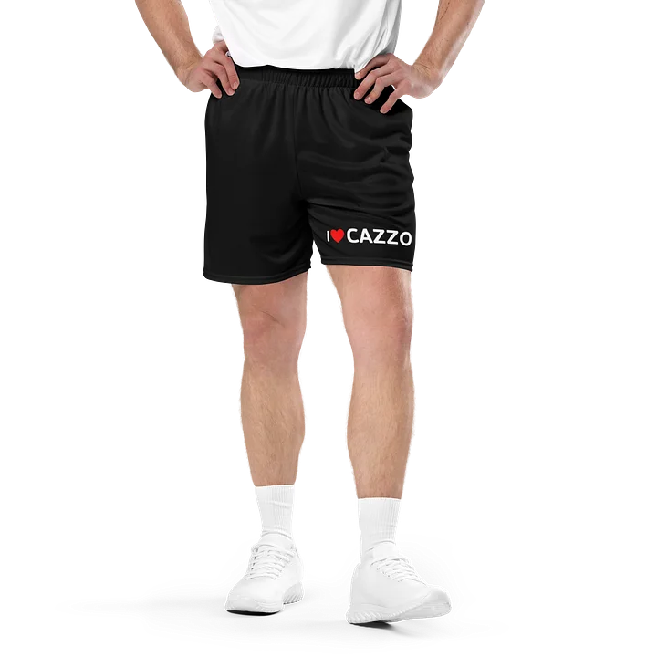 I ♥️ CAZZO unisex shorts product image (1)