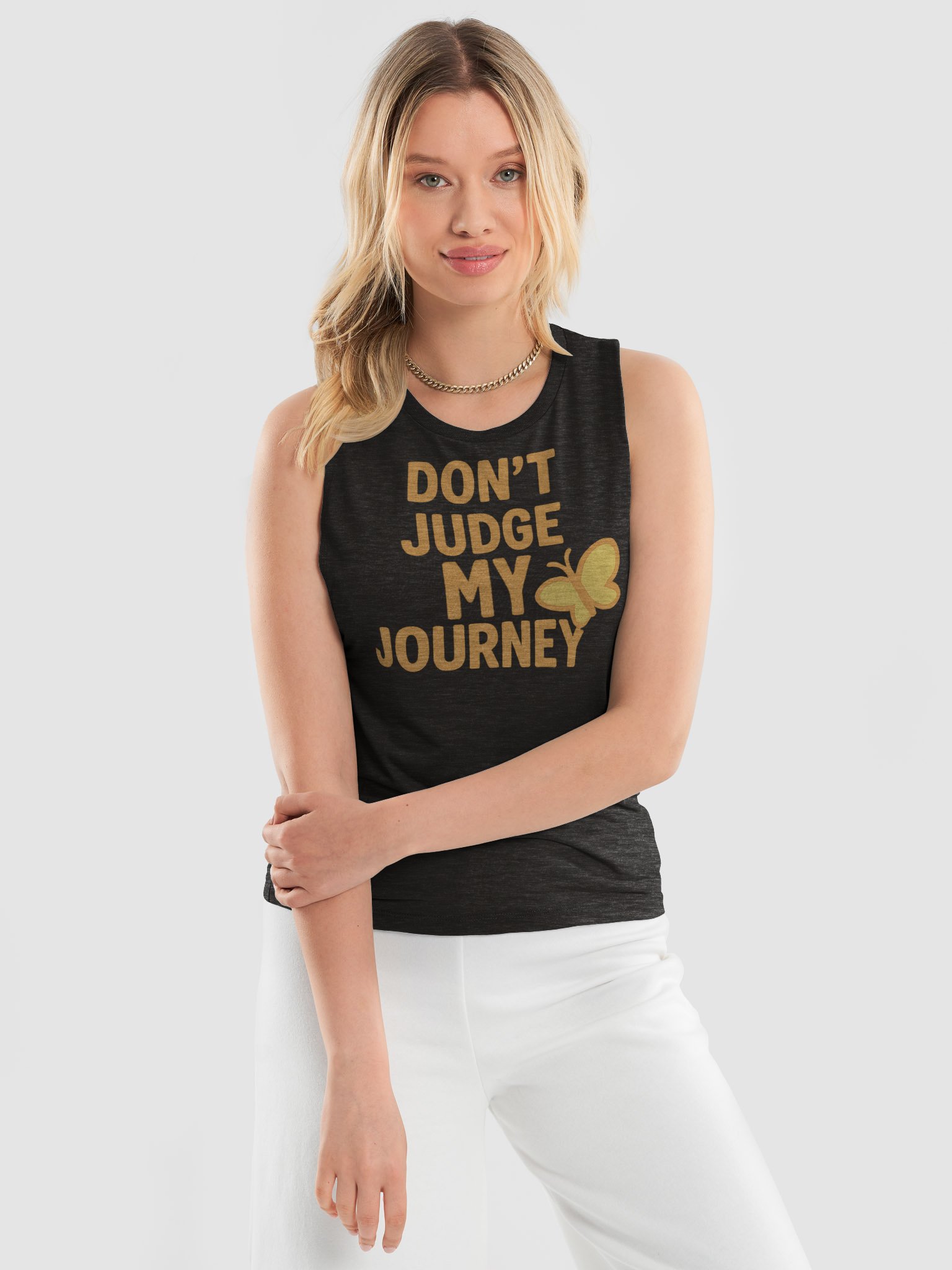 Don't Judge My Journey Tank Top product image (3)
