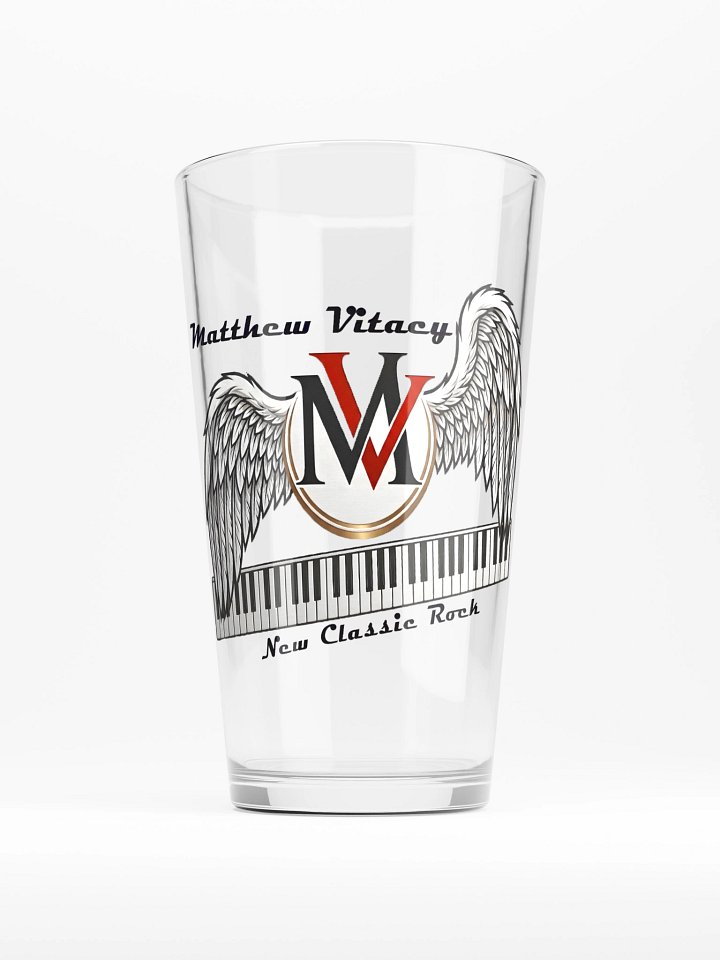 MV Wings Piano Shaker Pint Glass product image (1)