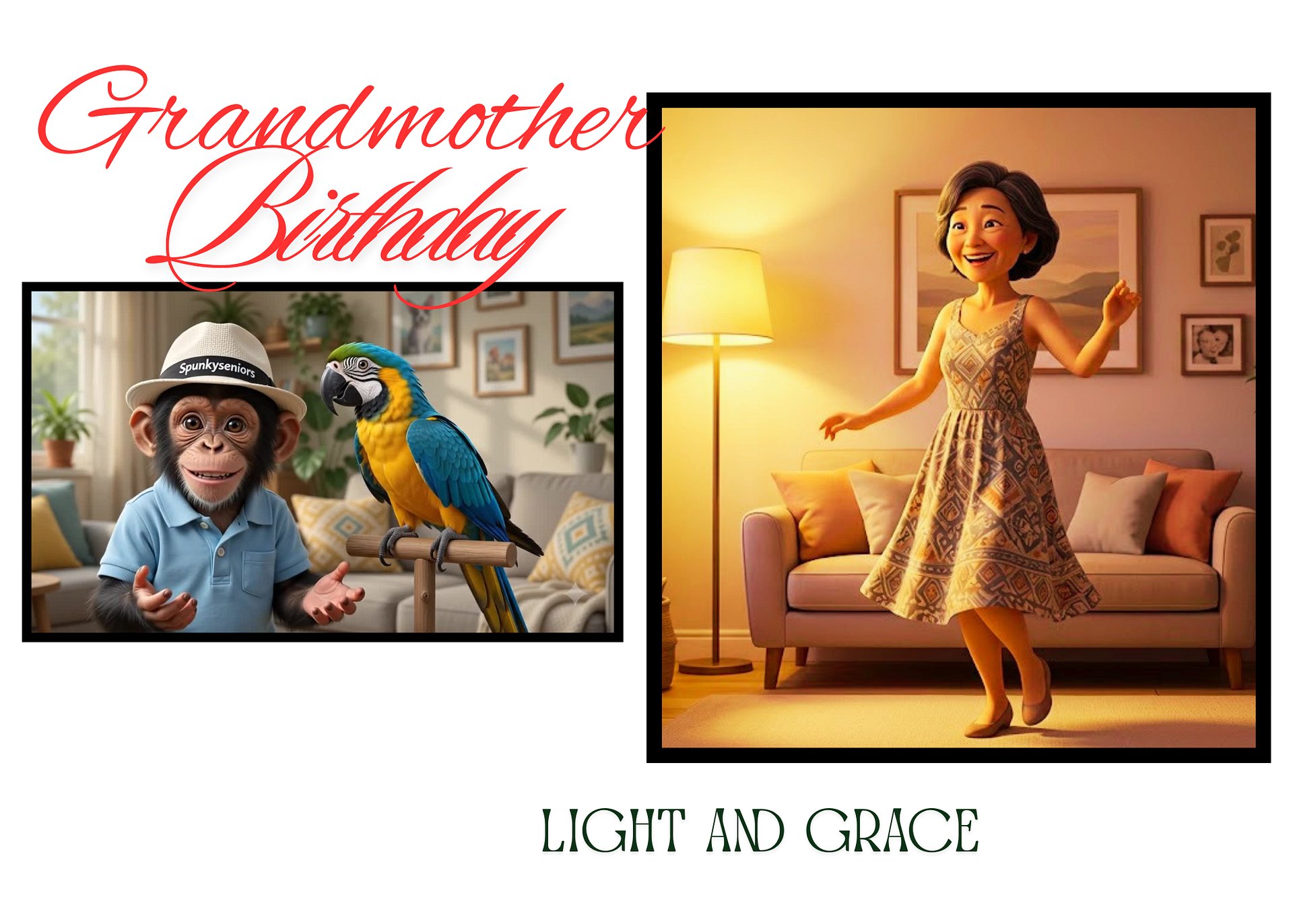 Light and Grace: Grandma Birthday product image (1)