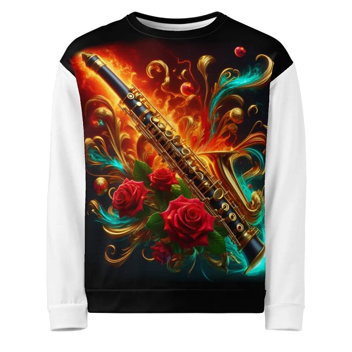 Flame Clarinet Harmonies - Unisex Sweatshirt #34 product image (1)