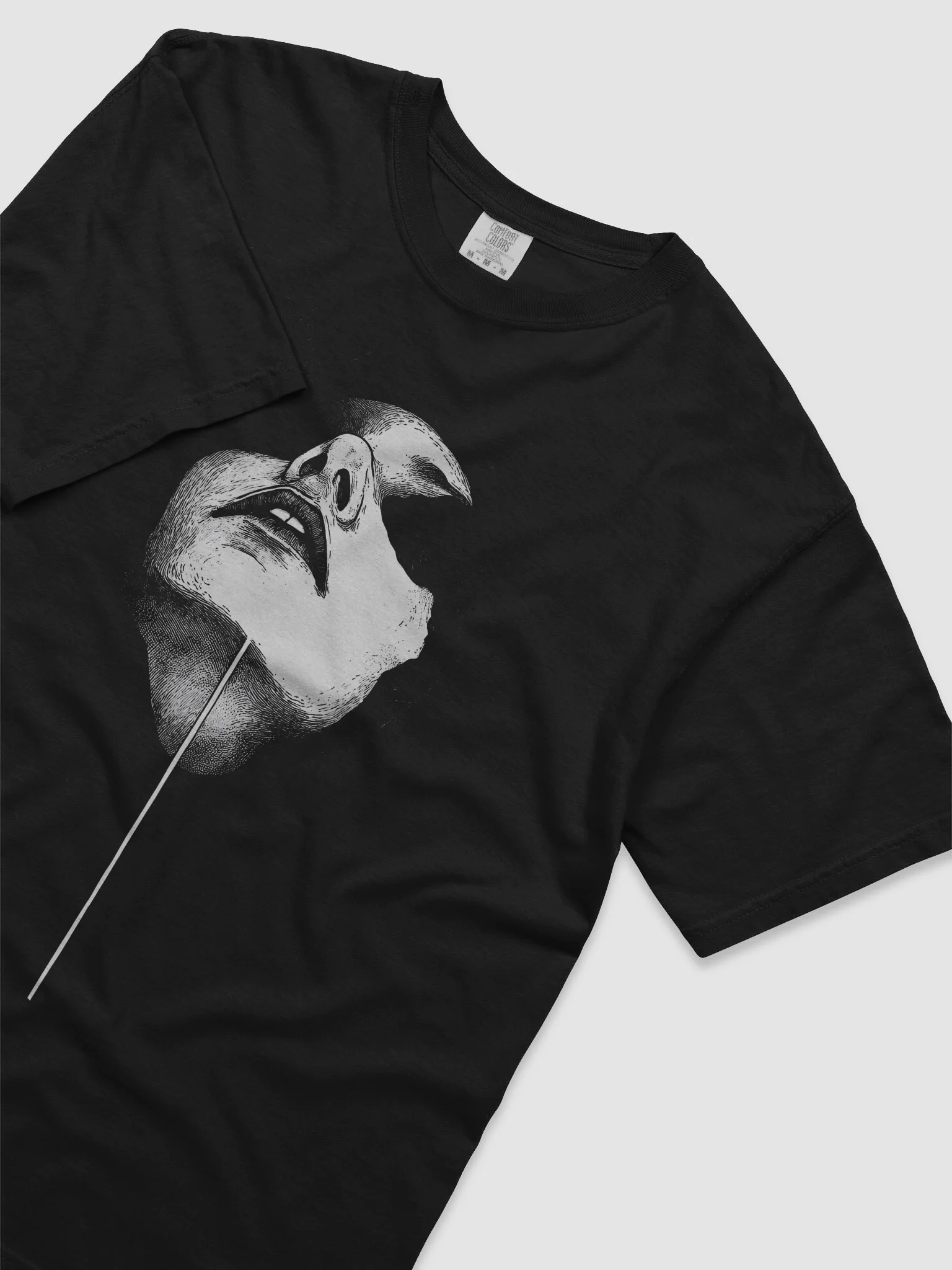 Drip Hand Sigil Black Short-Sleeve Graphic T-Shirt product image (5)