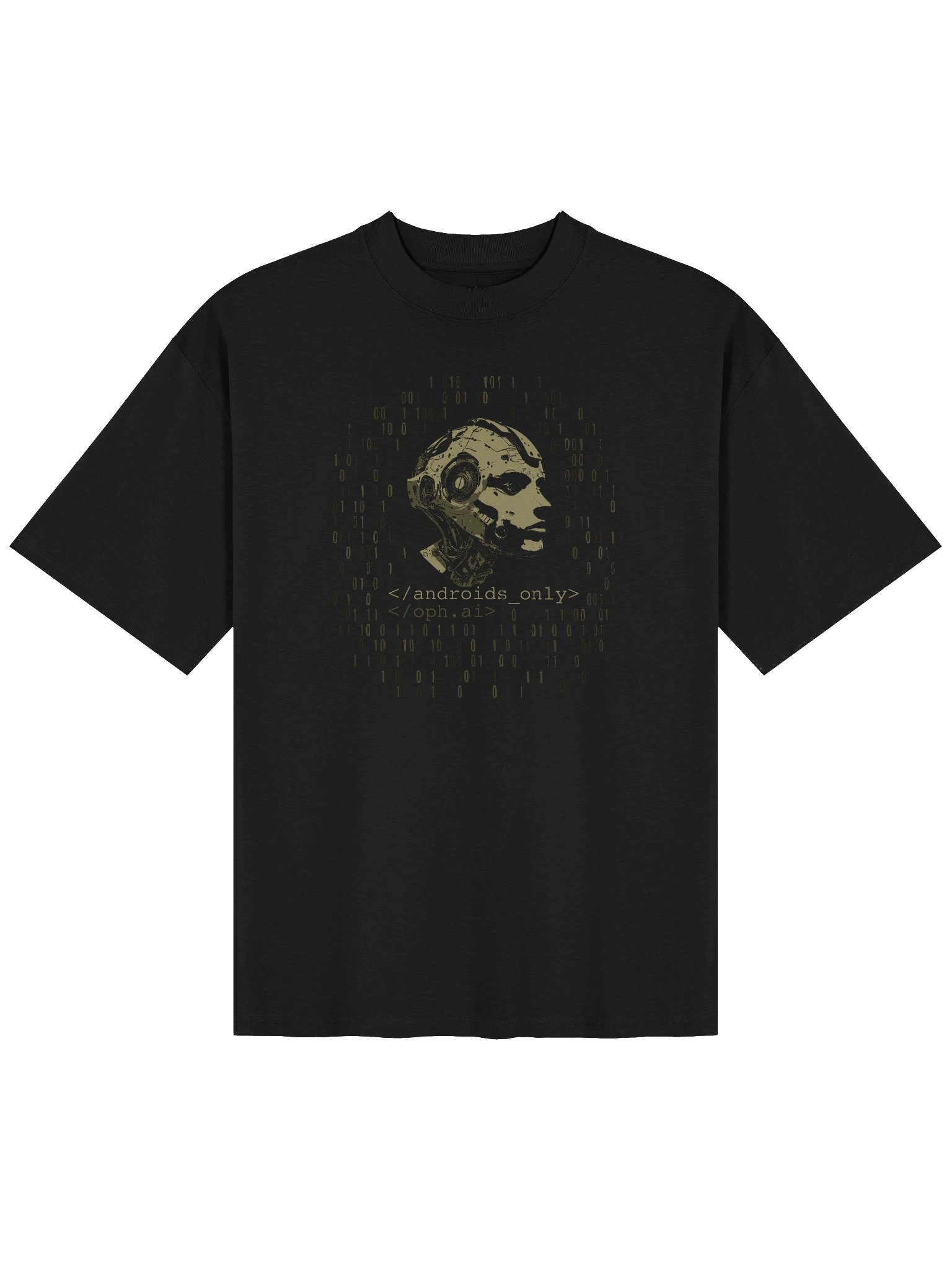 Androids Only Robot T-Shirt product image (1)