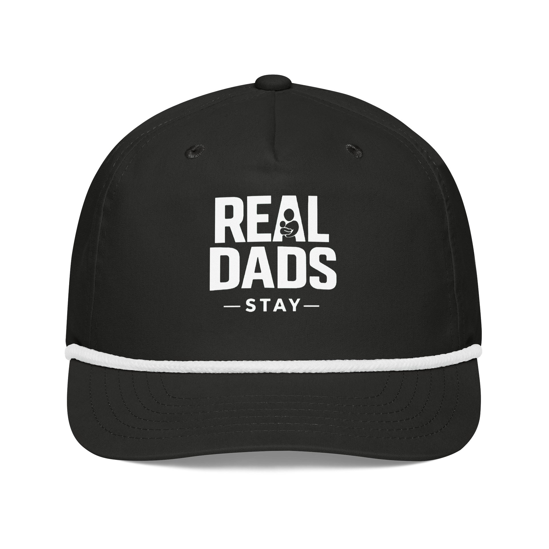 Real Dads Stay Golf Rope Cap product image (1)