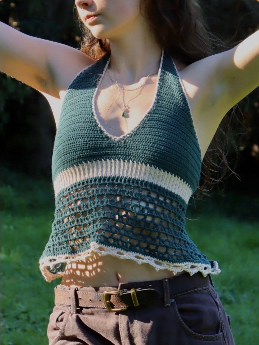 Hazel Halter Top - Crochet Pattern product image (3)