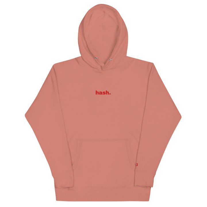 Valentine's Day '25 "hash" Hoodie - Rose product image (1)