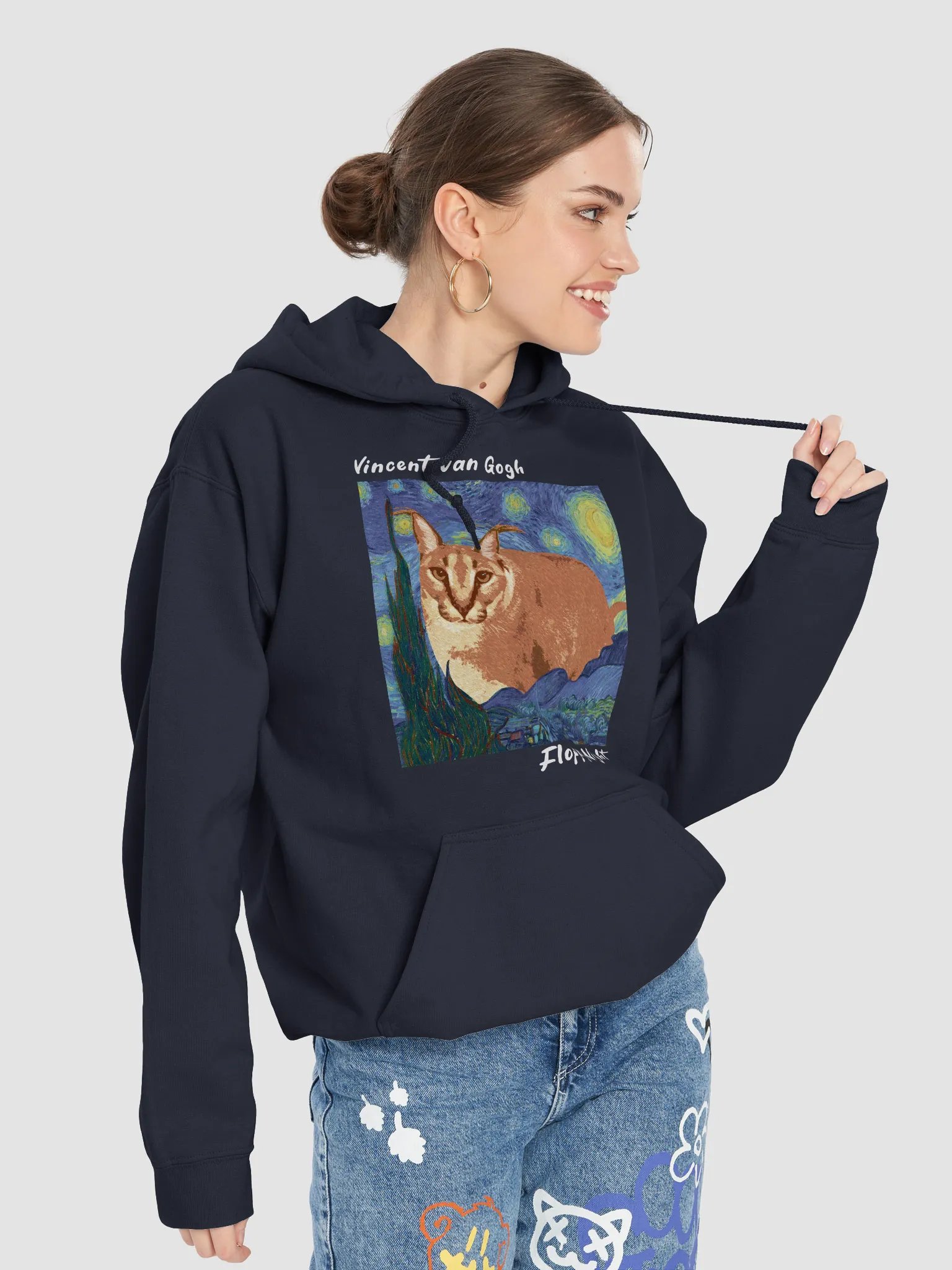 Gosha "Starry Night" Art Hoodie product image (7)