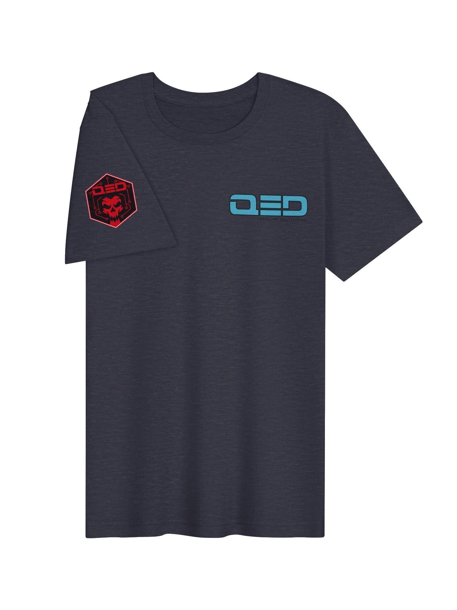 QED Front Logo w/ Skull Logo on Sleeve product image (3)