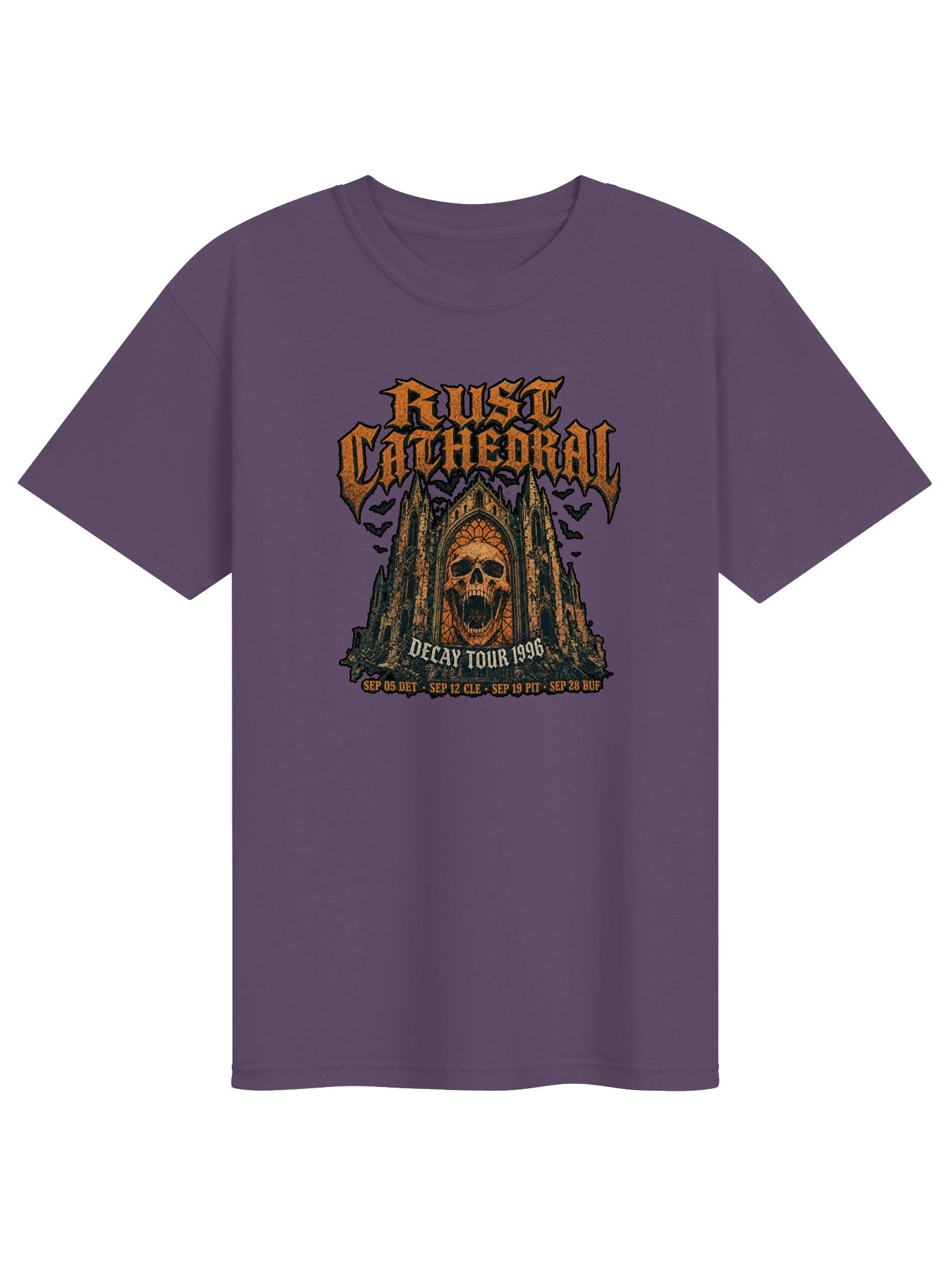 Rust Cathedral Decay Tour Graphic T-Shirt product image (3)