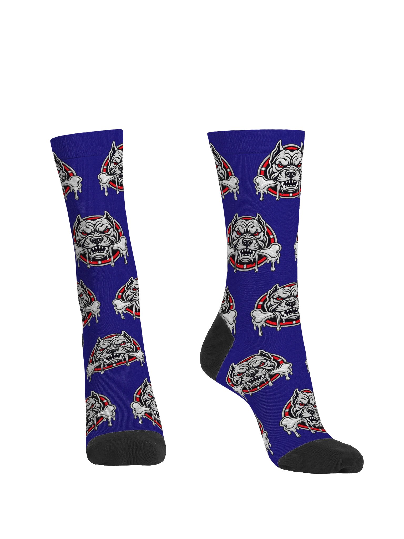 Boro Bonedawgs Crew Socks - Navy product image (2)