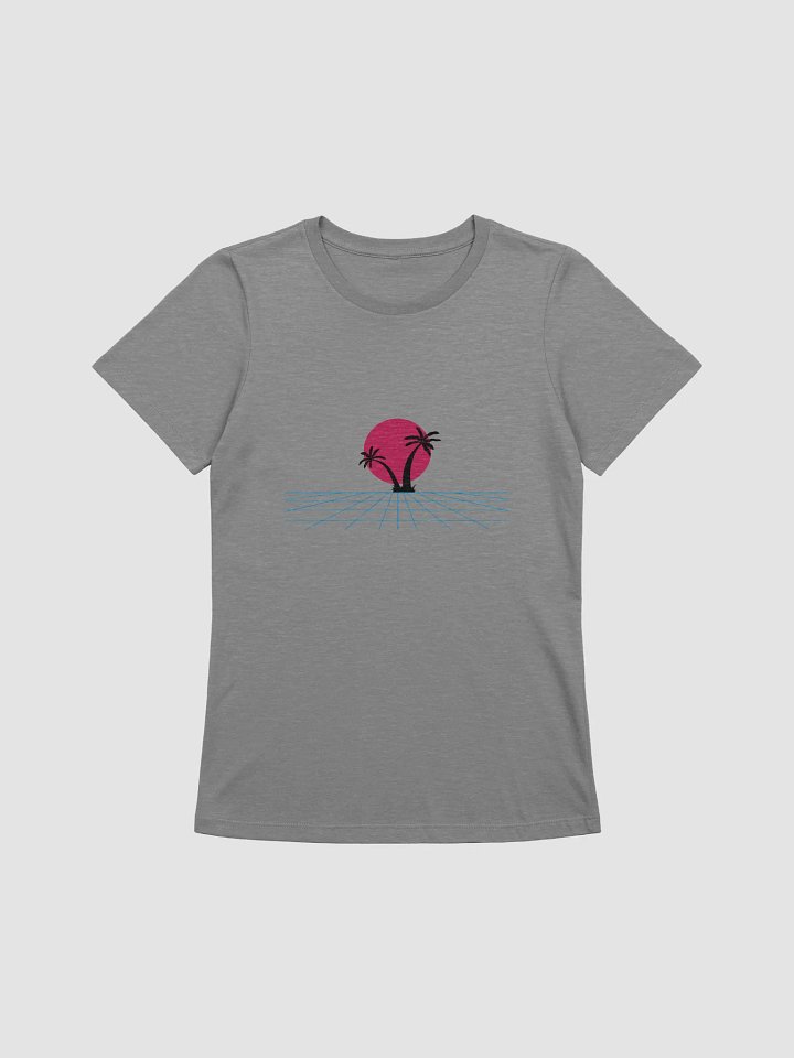 Synthwave Sunset Women's Relaxed-fit T-Shirt product image (1)