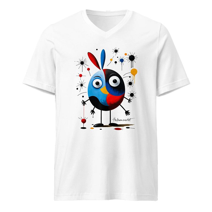 Bella+Canvas Short Sleeve V-Neck Jersey T-Shirt product image (1)