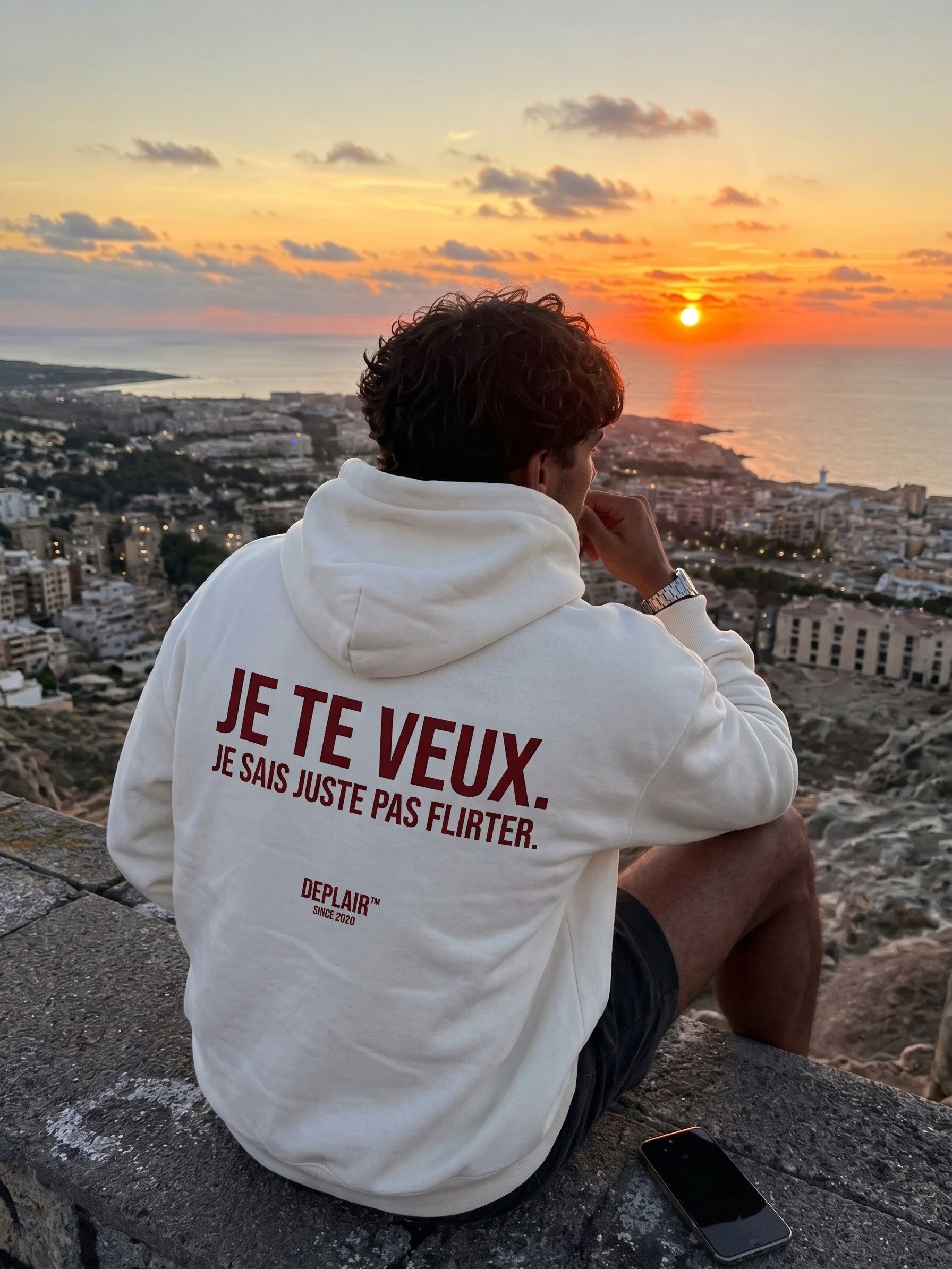 Je te veux. Je sais juste pas flirter. — Hoodie unisexe product image (2)