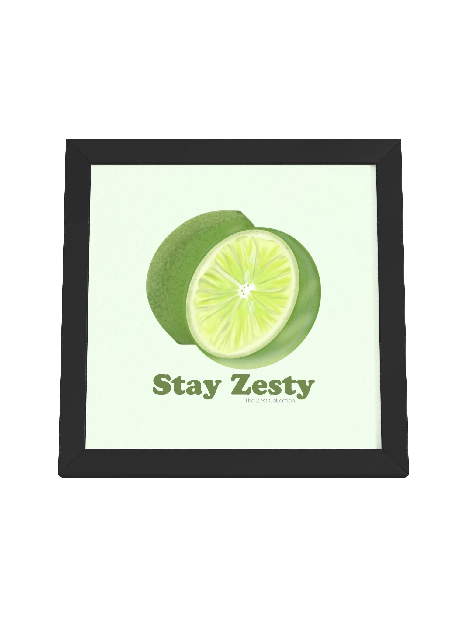 Stay Zesty – Framed High-Quality Matte Poster product image (5)
