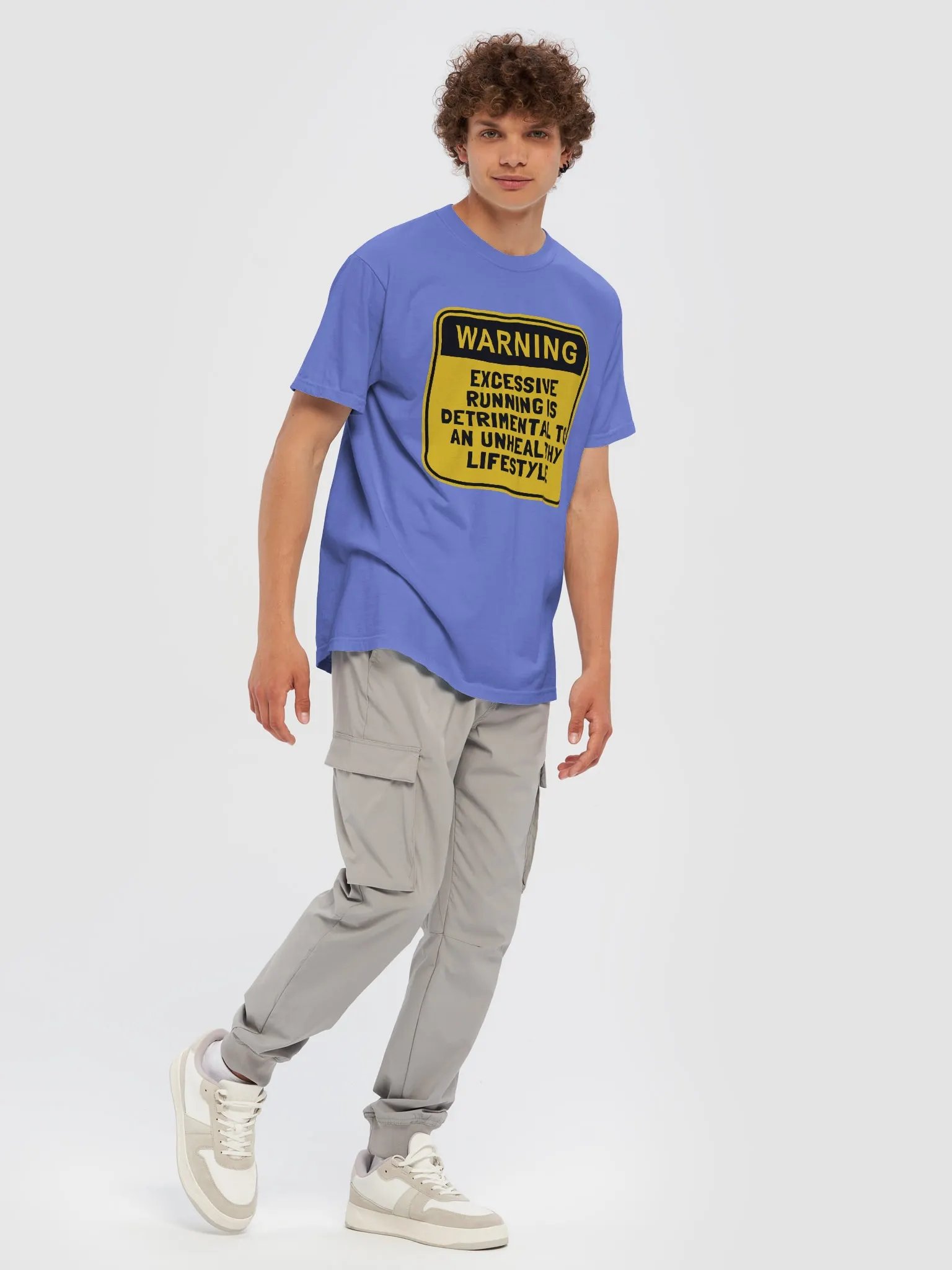 Warning: Excessive Running Tee product image (5)
