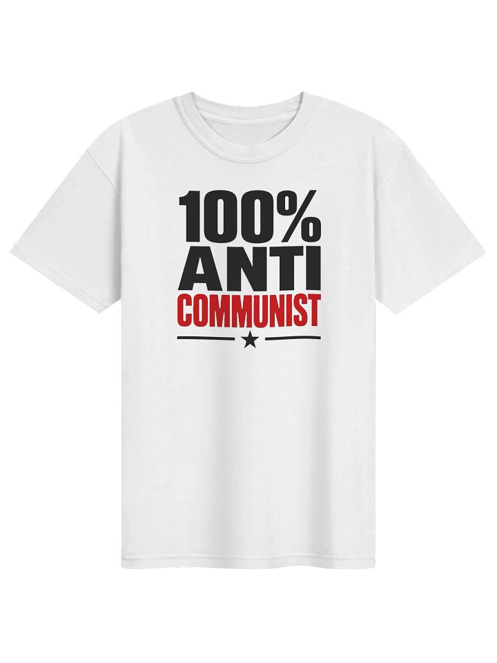 white T-shirt Anti Communist product image (1)