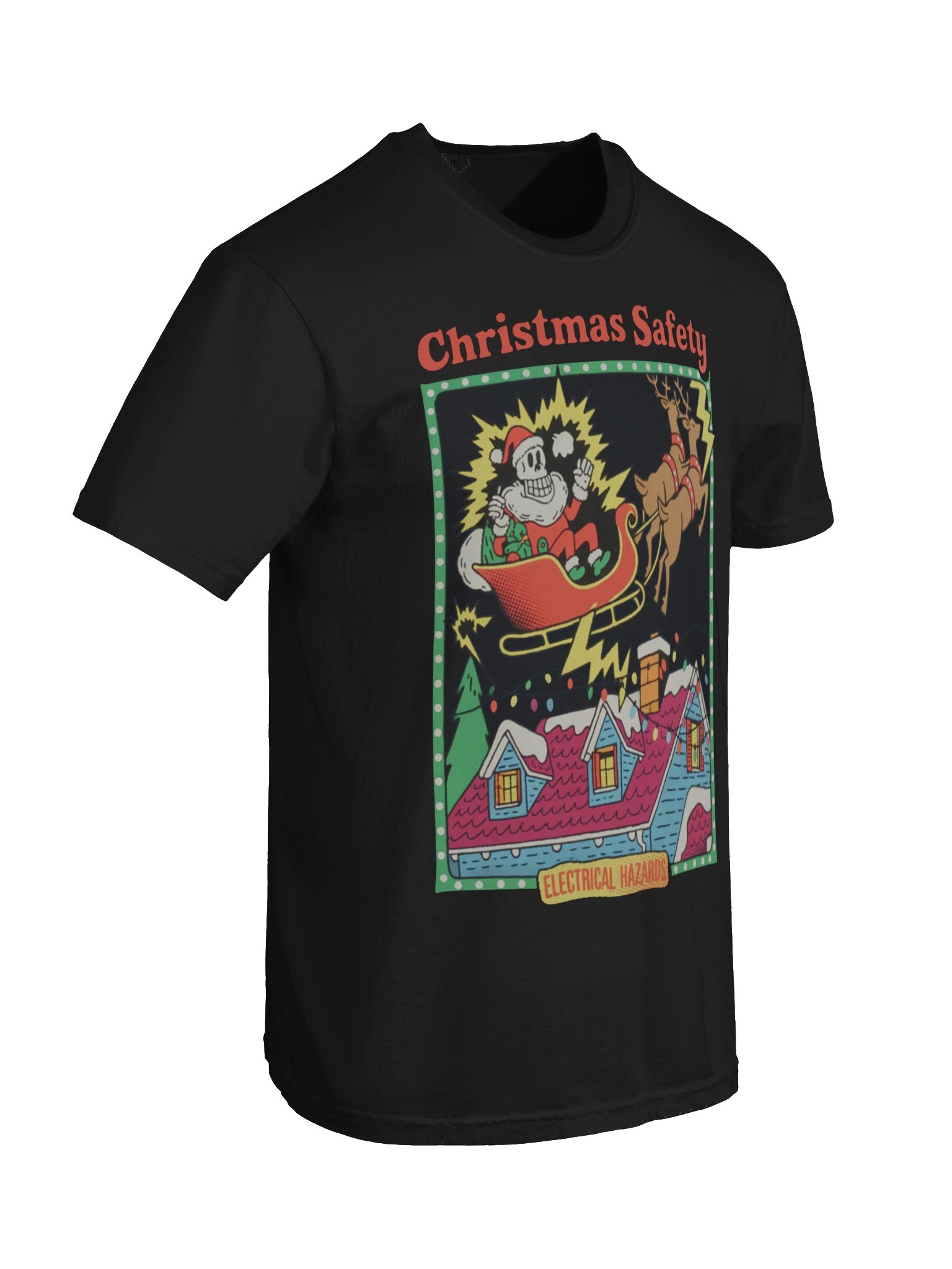 Christmas Safety Electrical Hazards Tee product image (35)