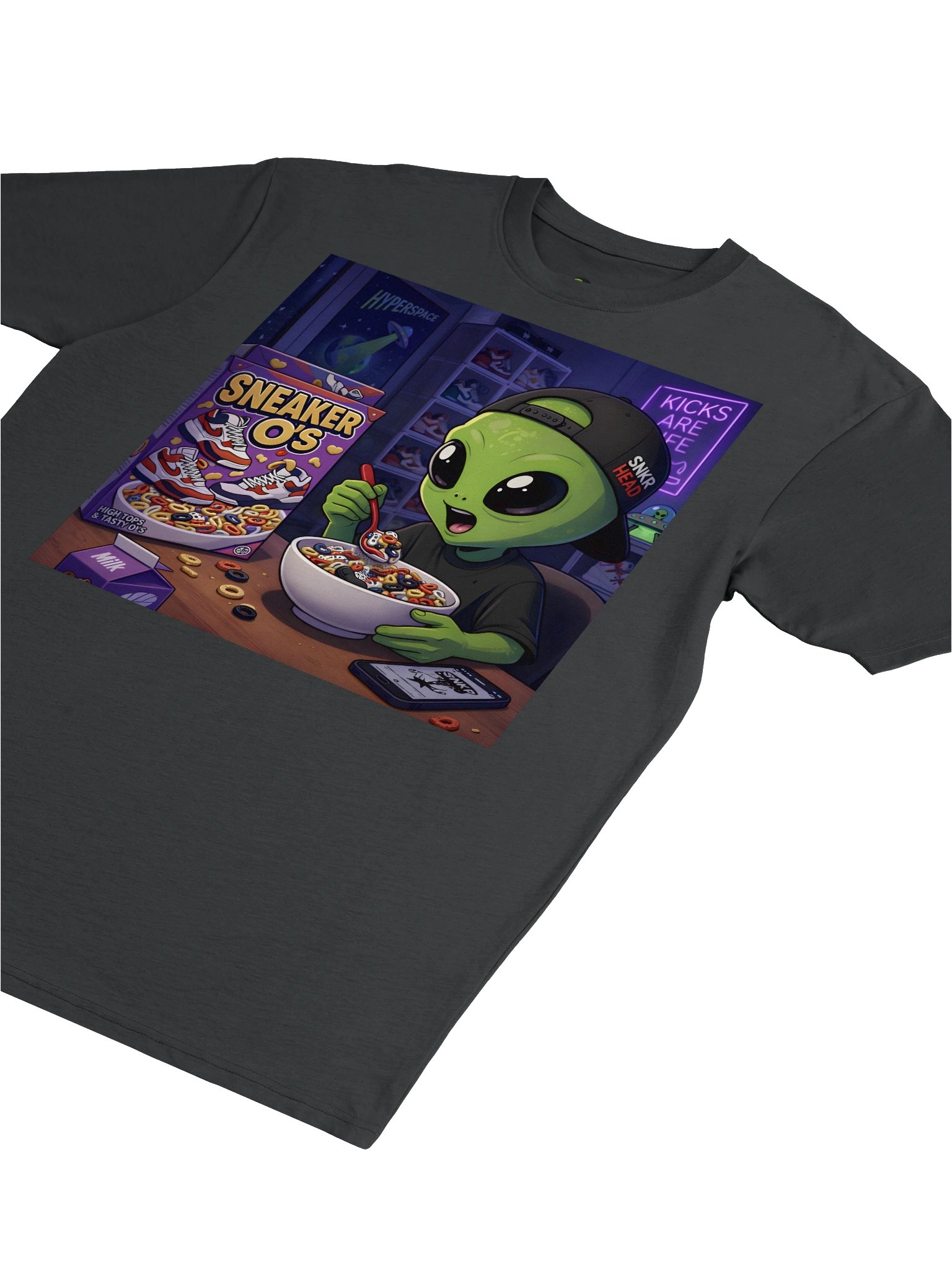 WRSE Little Alien School Days Alien Sneaker O's Tee product image (5)