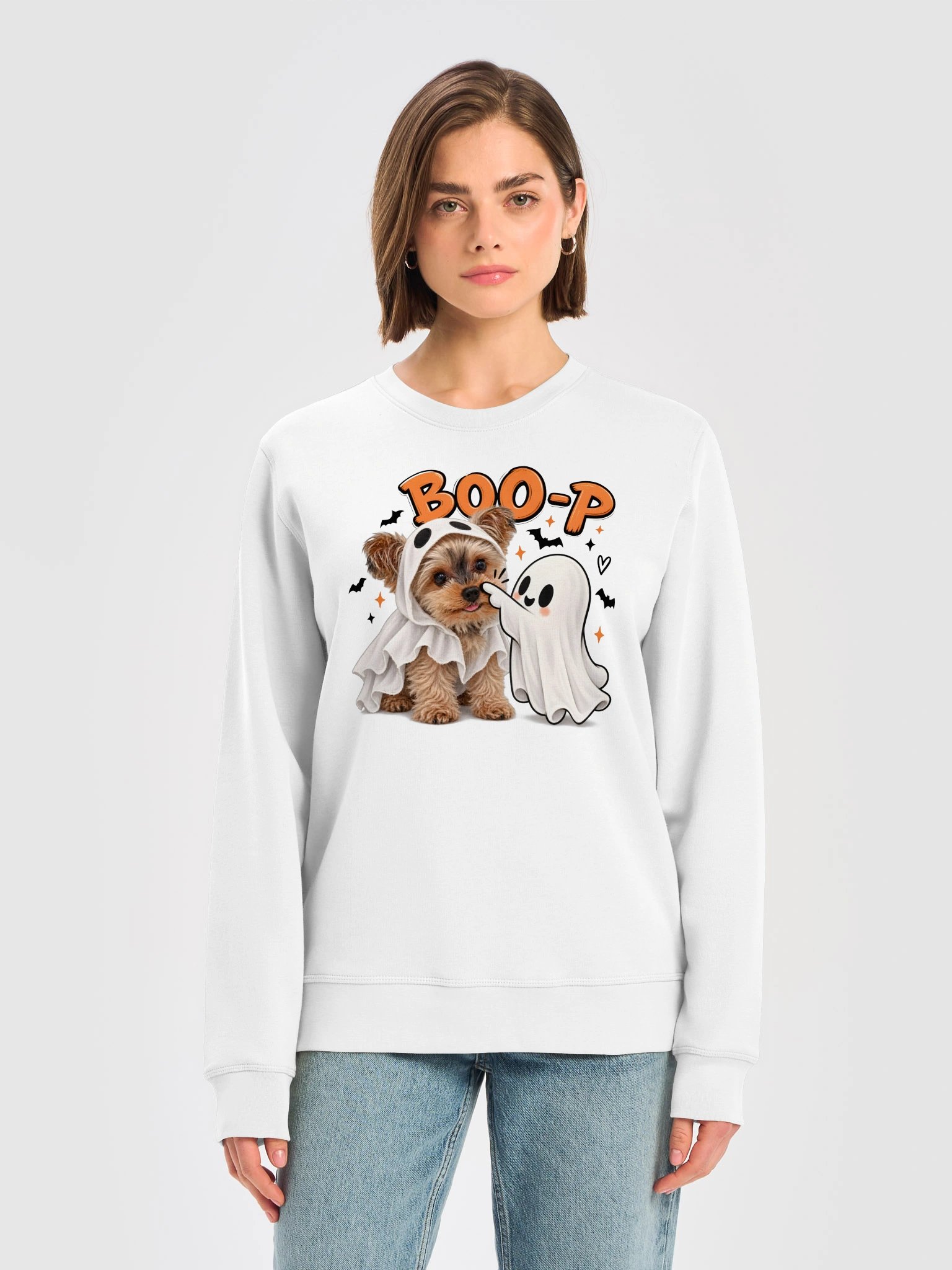 👻 BOO-P! — Mr. Biggs Halloween Sweatshirt 🎃🐾 product image (5)