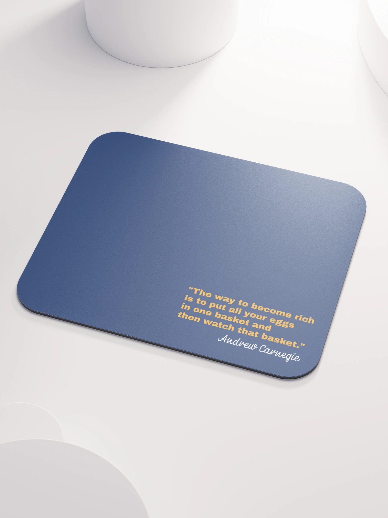 Mouse Pad – Carnegie Navy Blue product image (3)