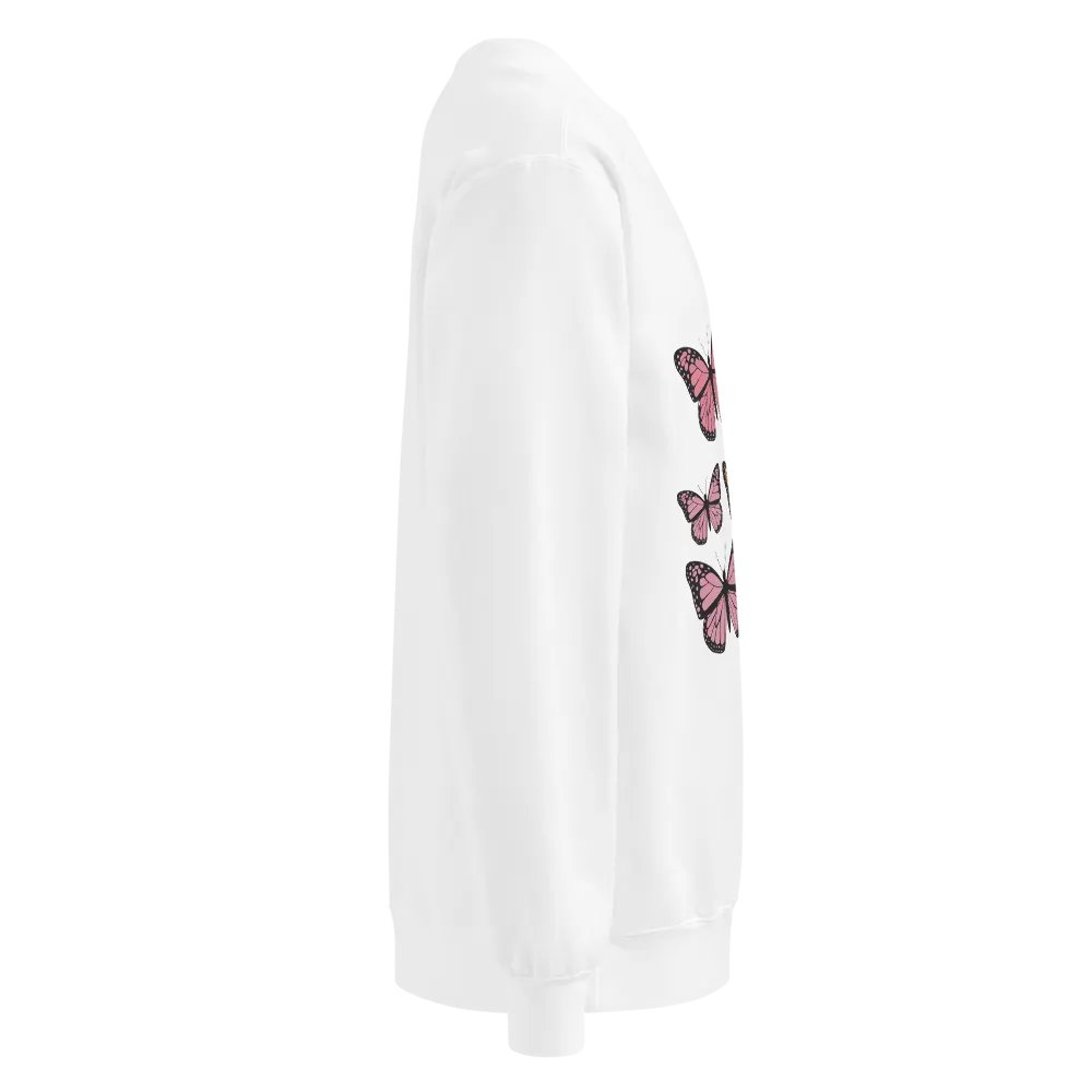 Vibrant Monarch Butterfly Sweatshirt product image (4)